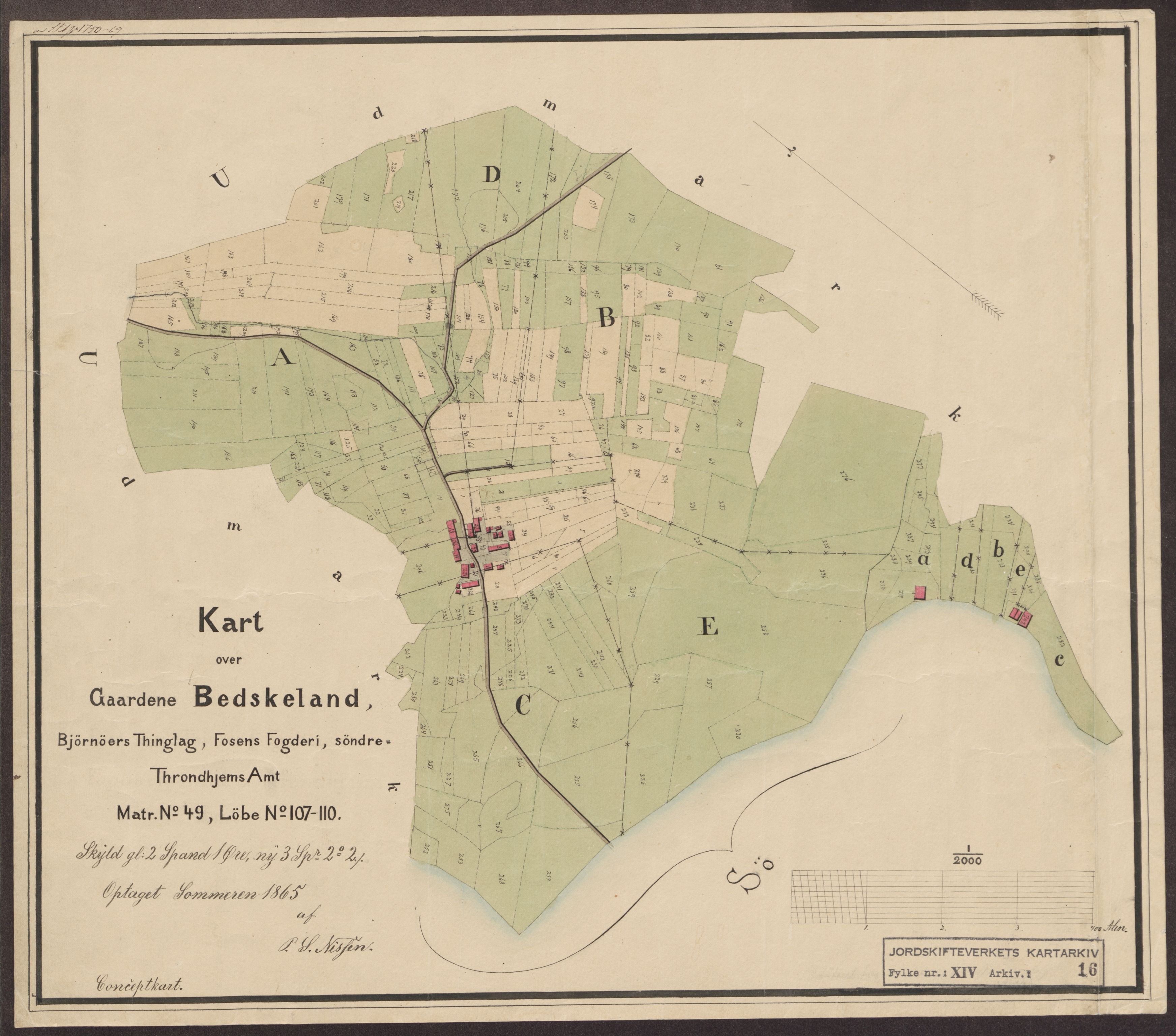 Jordskifteverkets kartarkiv, AV/RA-S-3929/T, 1859-1988, p. 75