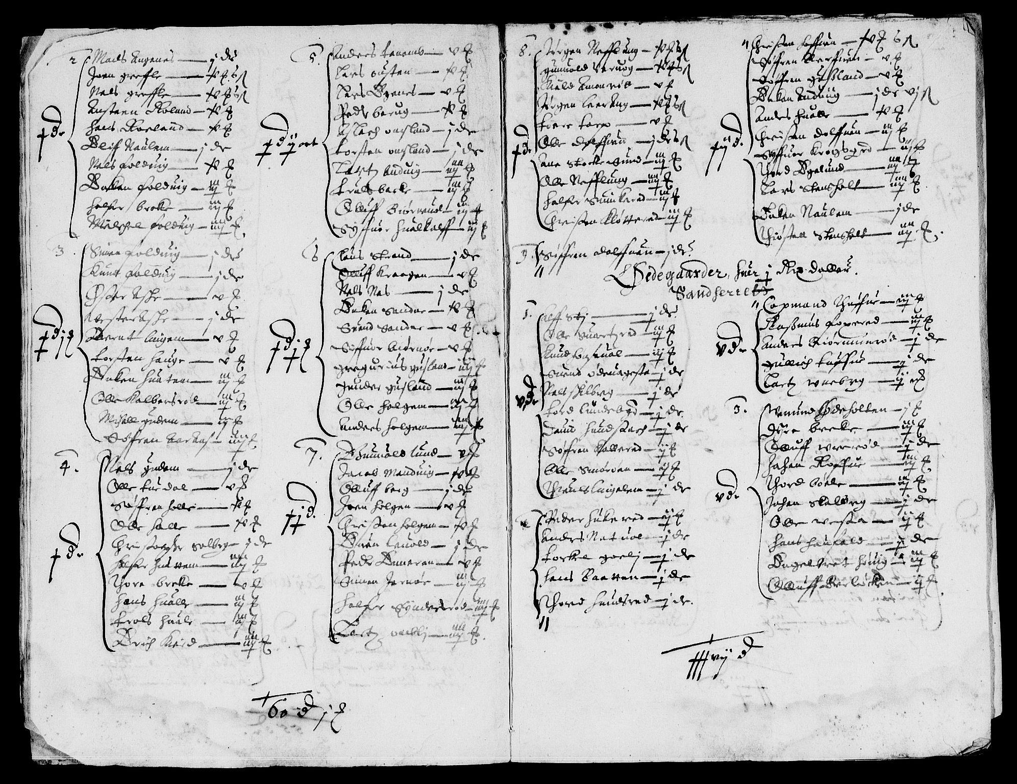 Rentekammeret inntil 1814, Reviderte regnskaper, Lensregnskaper, AV/RA-EA-5023/R/Rb/Rbl/L0006: Brunla len med Eiker len 1626-37, 1635-1638