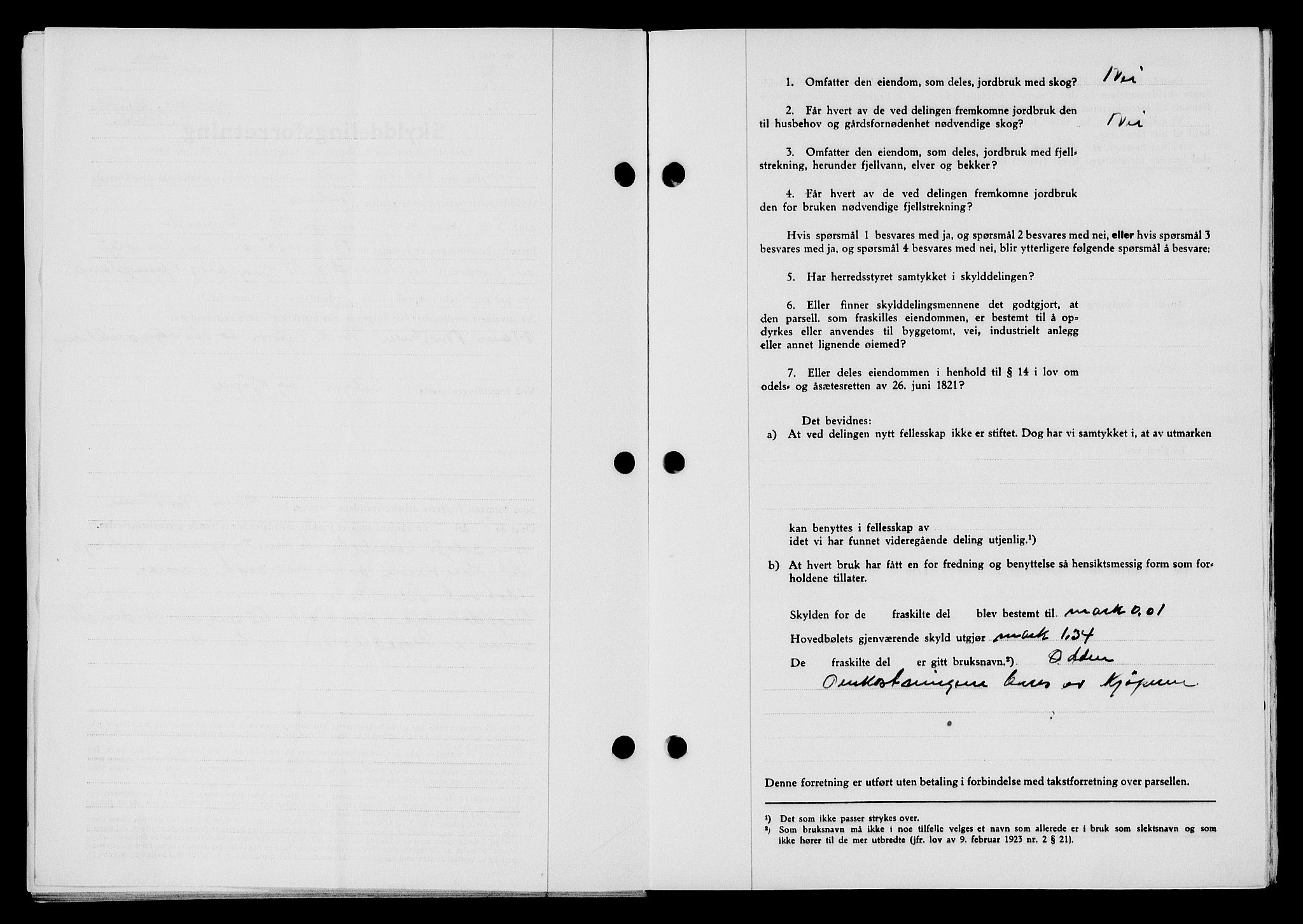 Flekkefjord sorenskriveri, SAK/1221-0001/G/Gb/Gba/L0063: Mortgage book no. A-11, 1947-1948, Diary no: : 23/1948