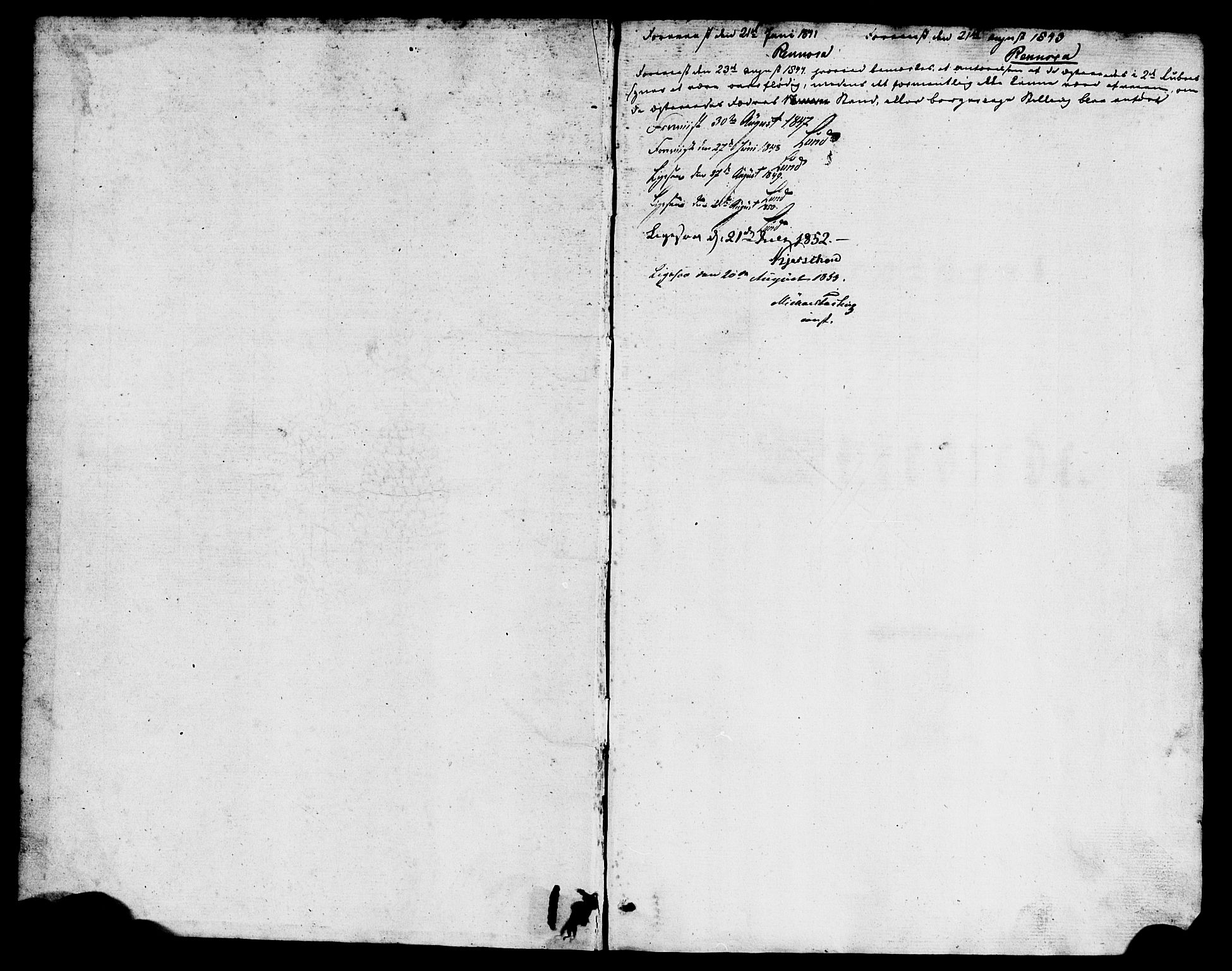 Kinn sokneprestembete, SAB/A-80801/H/Haa/Haaa/L0009: Parish register (official) no. A 9, 1841-1852