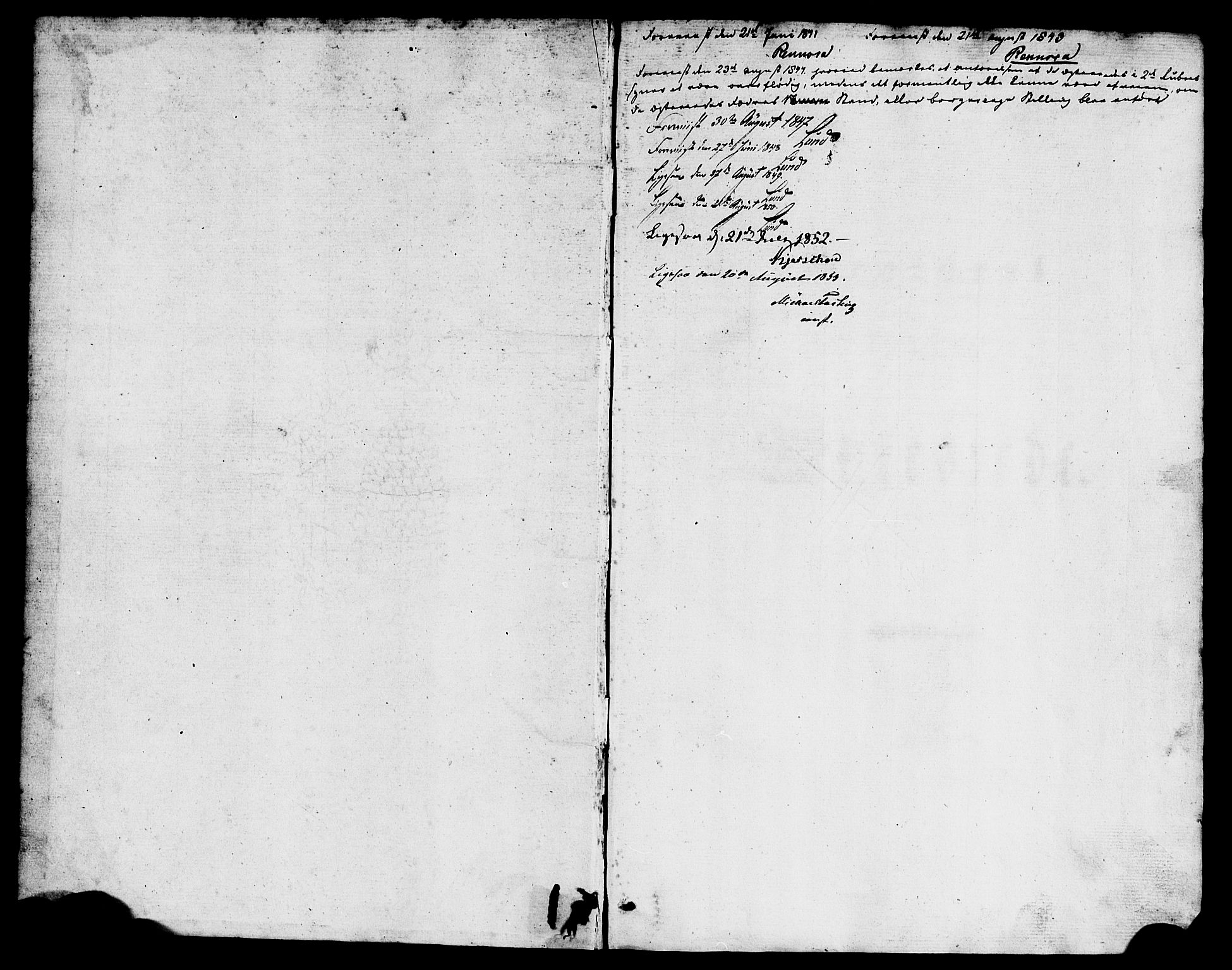 Kinn sokneprestembete, AV/SAB-A-80801/H/Haa/Haaa/L0009: Parish register (official) no. A 9, 1841-1852