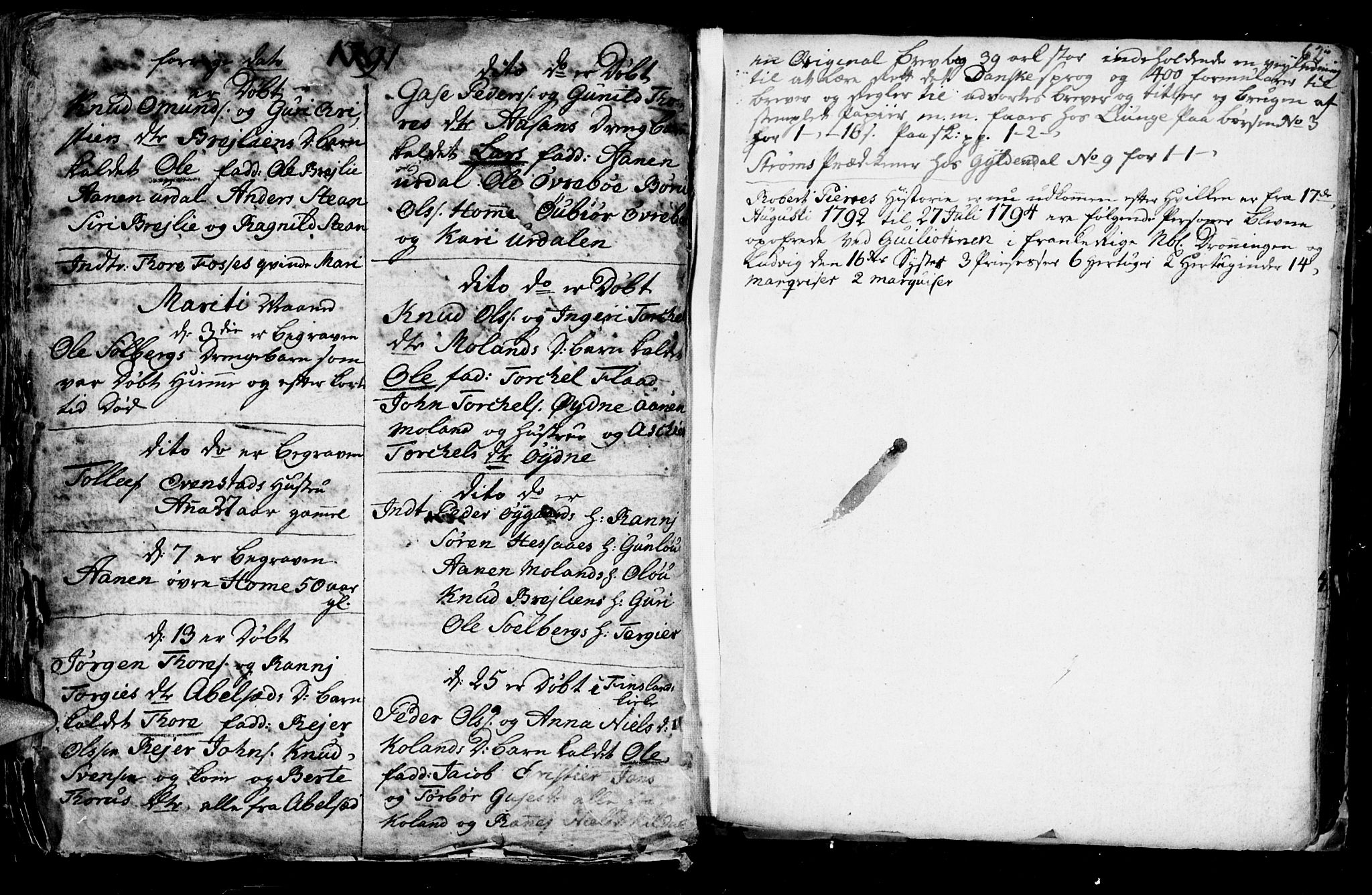 Bjelland sokneprestkontor, SAK/1111-0005/F/Fb/Fba/L0002: Parish register (copy) no. B 2, 1753-1792, p. 62