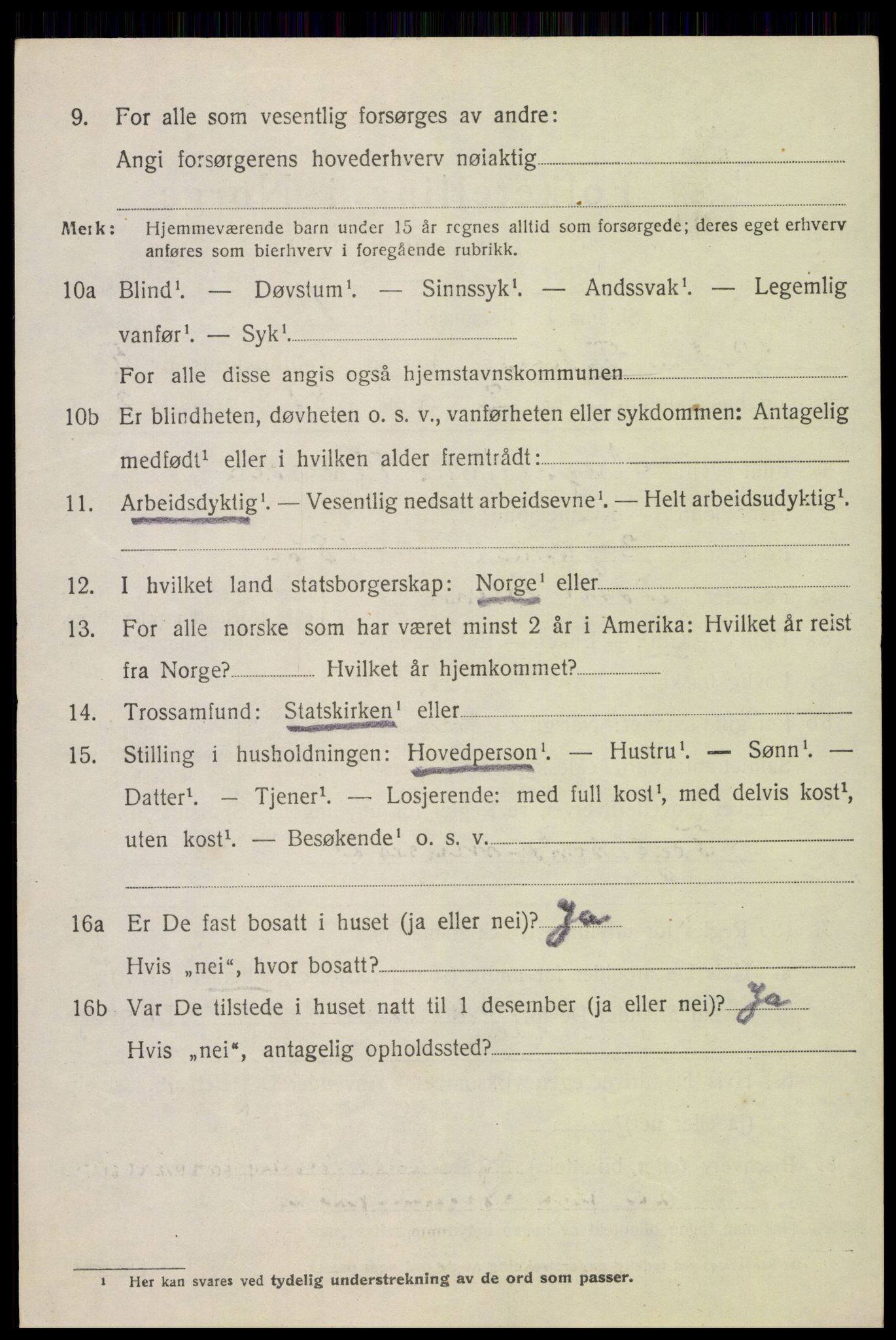 SAH, 1920 census for Østre Toten, 1920, p. 10807