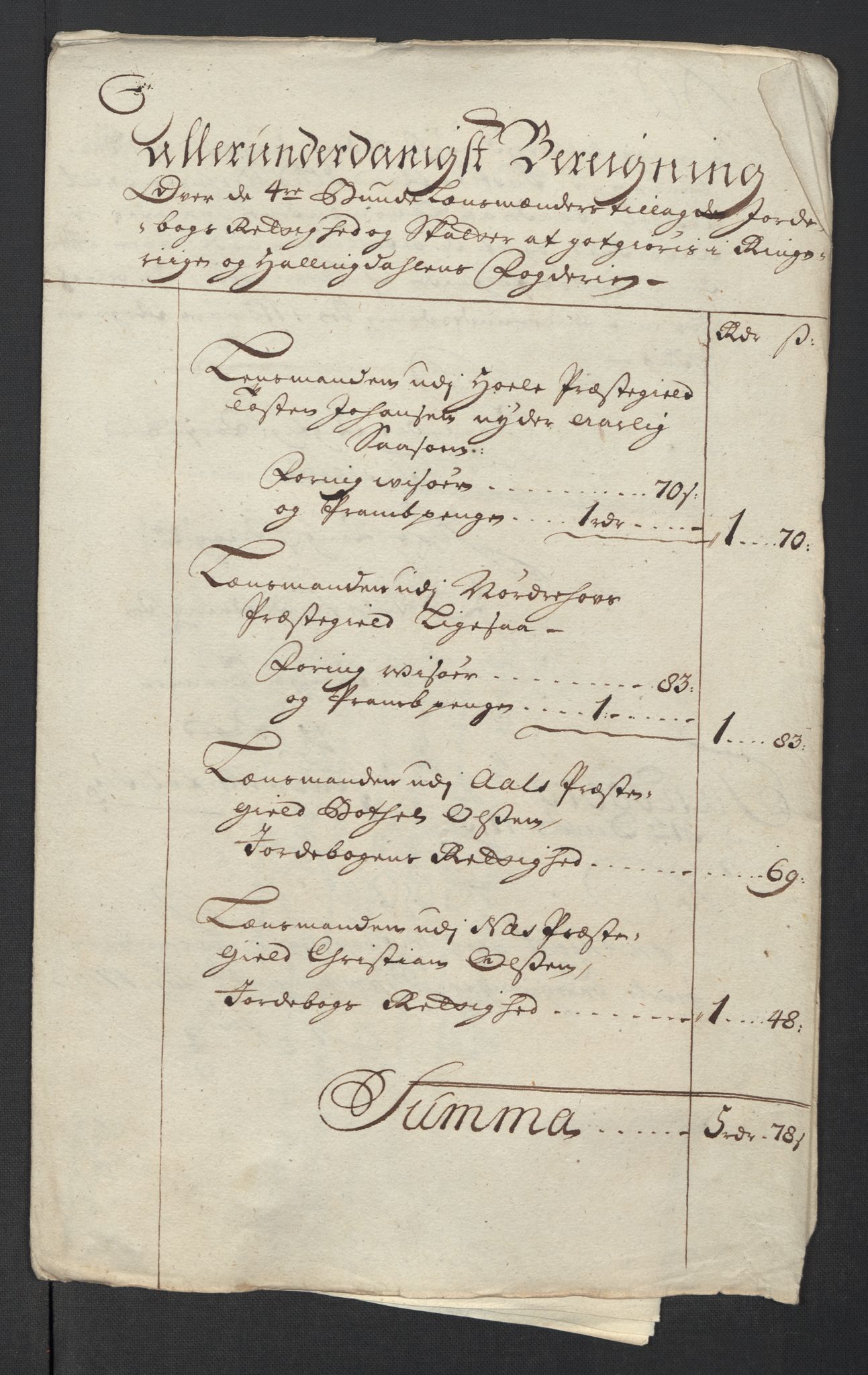 Rentekammeret inntil 1814, Reviderte regnskaper, Fogderegnskap, RA/EA-4092/R23/L1473: Fogderegnskap Ringerike og Hallingdal, 1715, p. 249