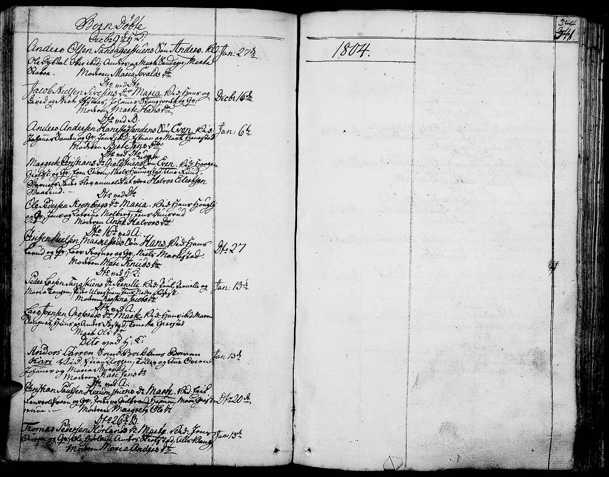 Toten prestekontor, AV/SAH-PREST-102/H/Ha/Haa/L0007: Parish register (official) no. 7, 1794-1809, p. 344