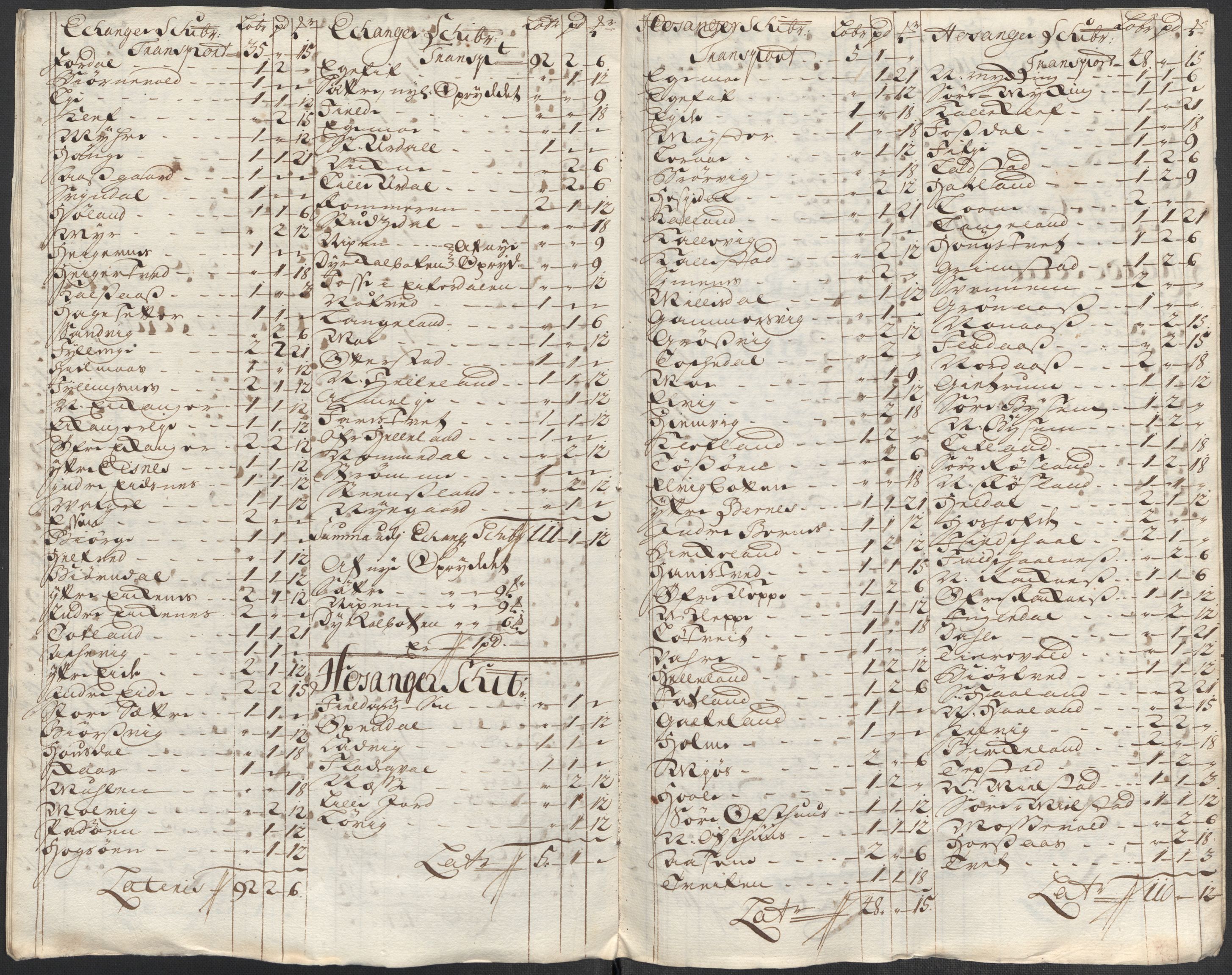 Rentekammeret inntil 1814, Reviderte regnskaper, Fogderegnskap, AV/RA-EA-4092/R51/L3195: Fogderegnskap Nordhordland og Voss, 1713, p. 38