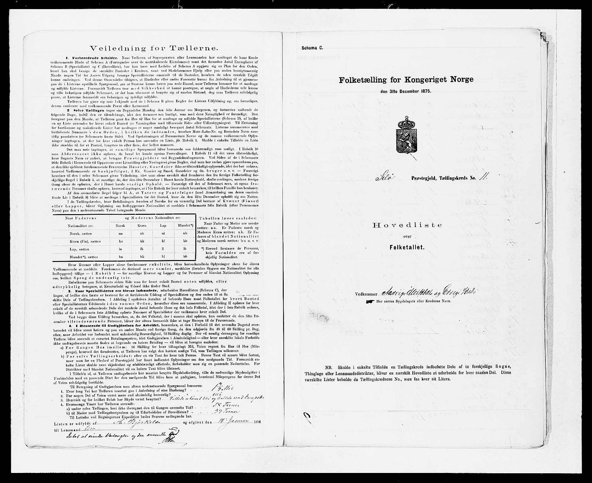 SAB, 1875 Census for 1441P Selje, 1875, p. 23