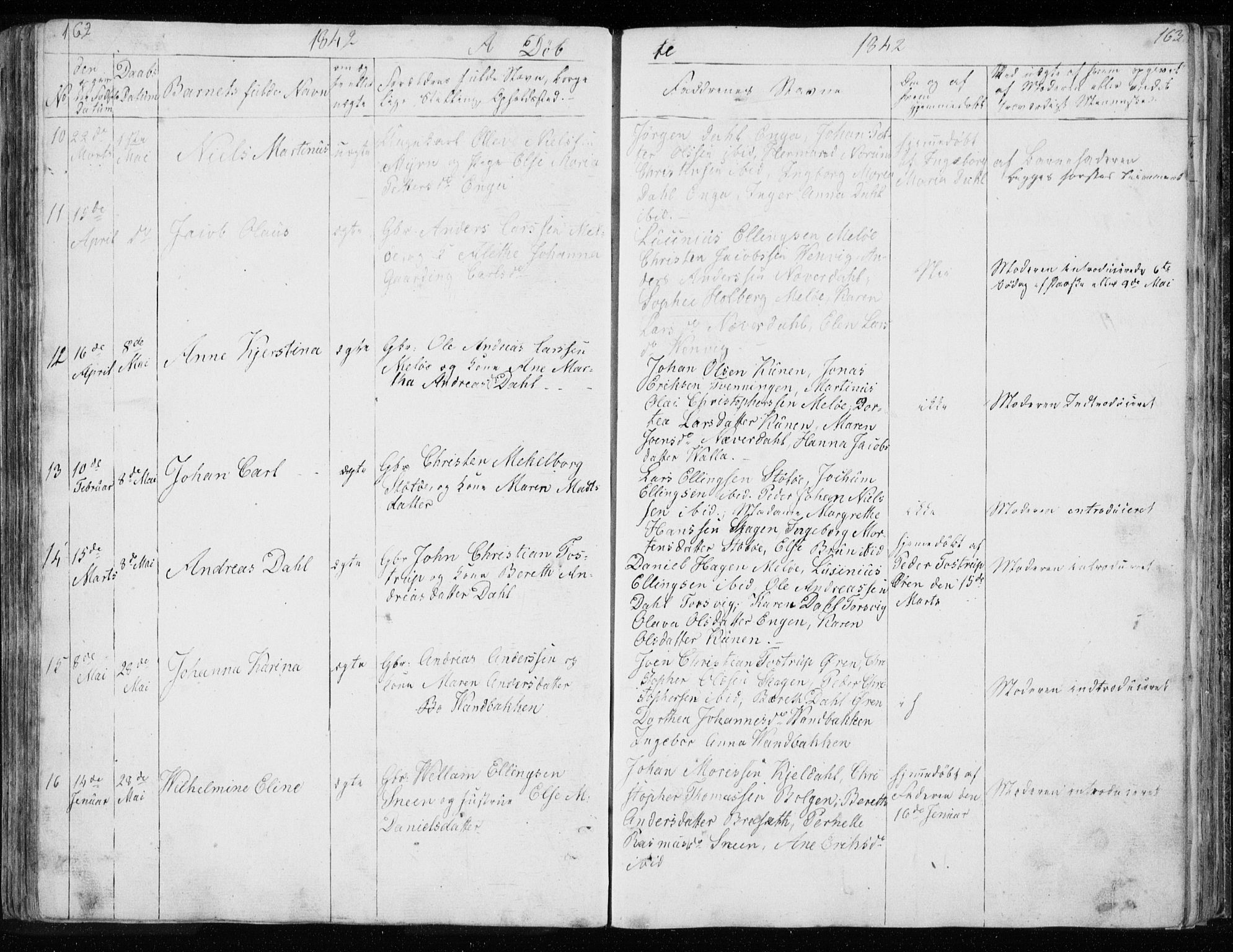 Ministerialprotokoller, klokkerbøker og fødselsregistre - Nordland, AV/SAT-A-1459/843/L0632: Parish register (copy) no. 843C01, 1833-1853, p. 162-163