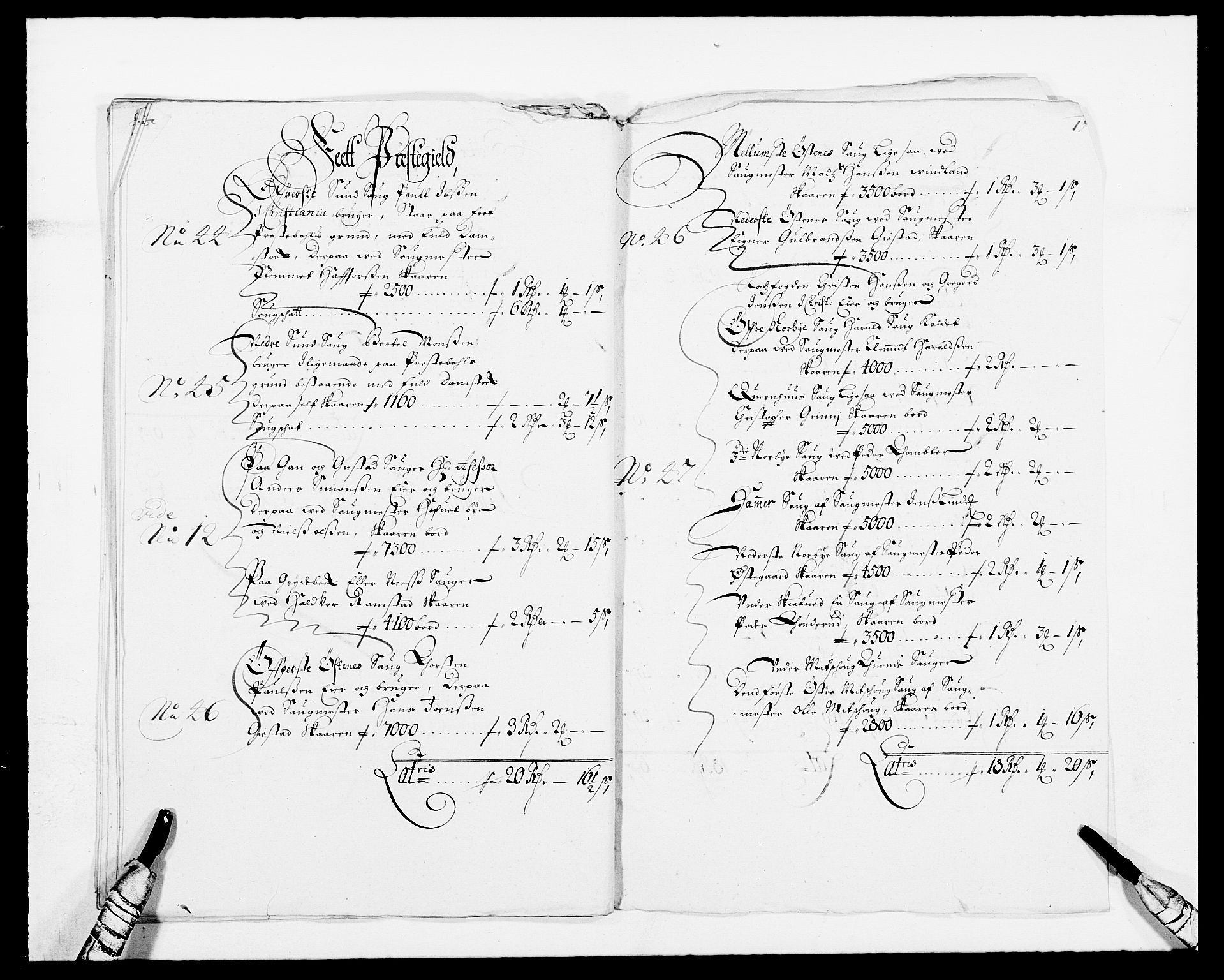 Rentekammeret inntil 1814, Reviderte regnskaper, Fogderegnskap, AV/RA-EA-4092/R11/L0572: Fogderegnskap Nedre Romerike, 1686-1687, p. 311