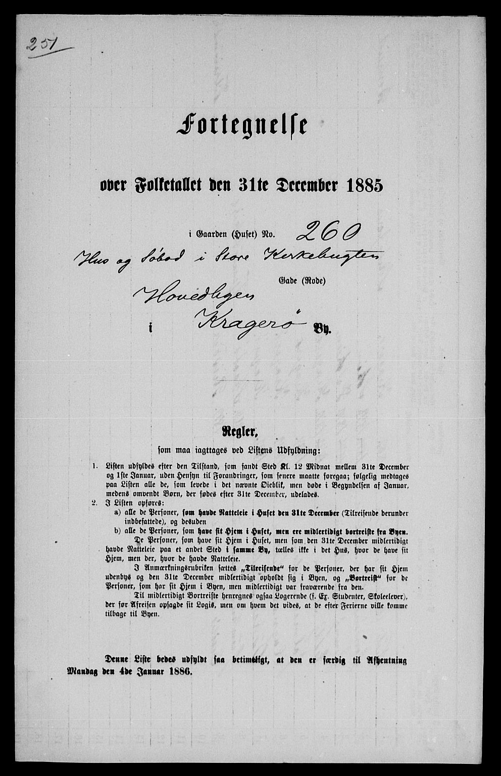 SAKO, 1885 census for 0801 Kragerø, 1885, p. 1529