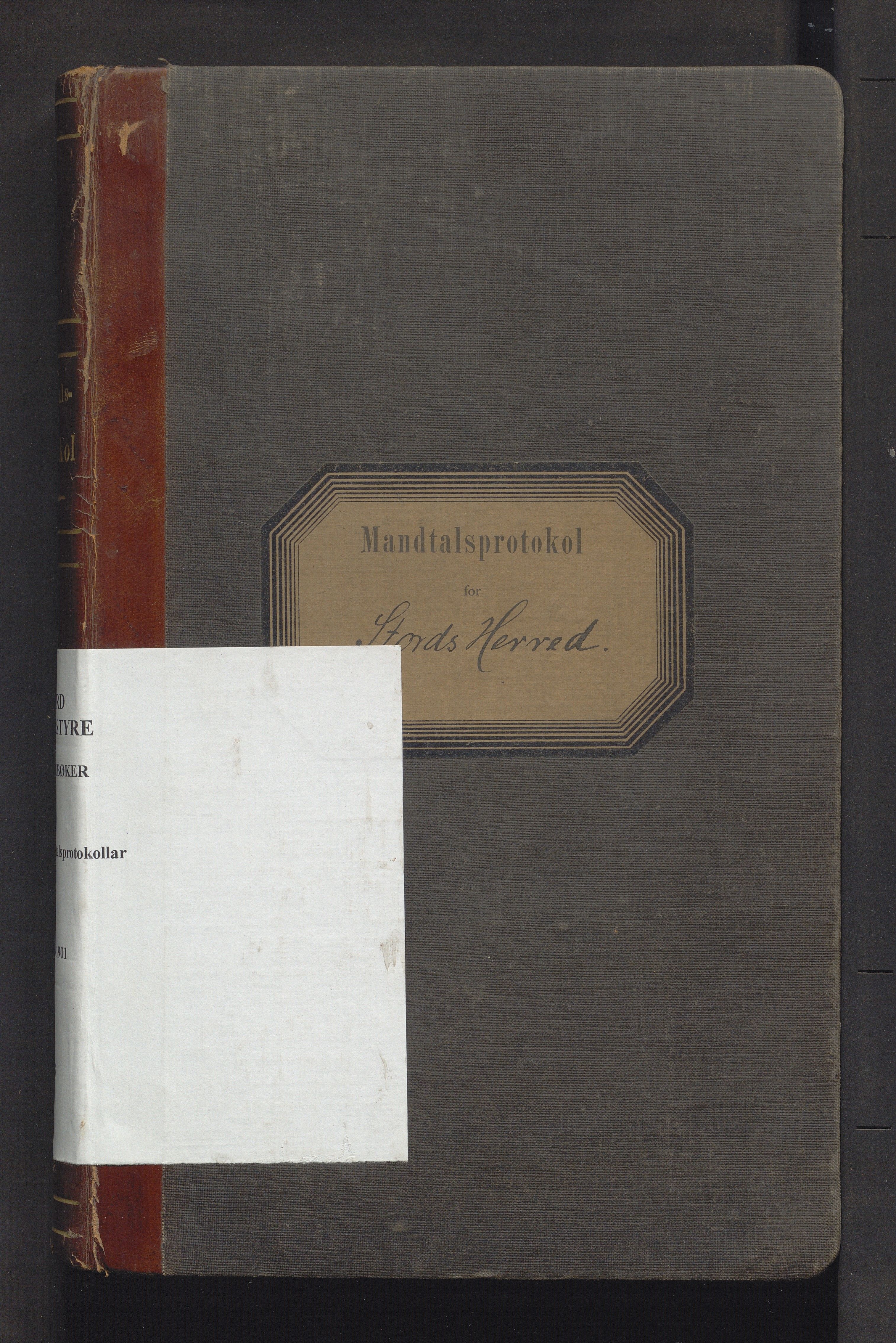 Stord kommune. Valstyret, IKAH/1221-011/F/Fa/L0003: Manntalsprotokoll over røysteføre i Stord herred, 1898-1901