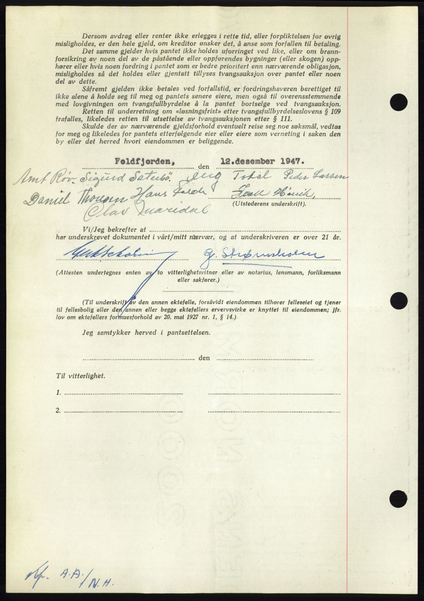 Nordmøre sorenskriveri, AV/SAT-A-4132/1/2/2Ca: Mortgage book no. B97, 1947-1948, Diary no: : 70/1948