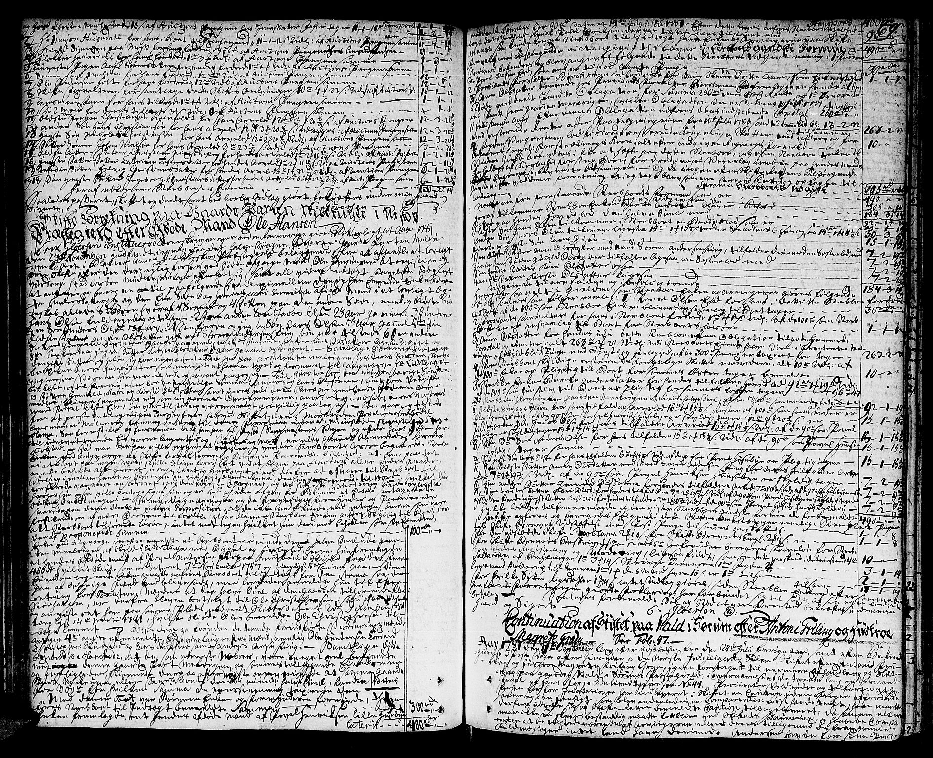 Nedre Romerike sorenskriveri, SAO/A-10469/H/Hd/Hda/L0012: Skifteprotokoll, 1781-1784, p. 68b-69a