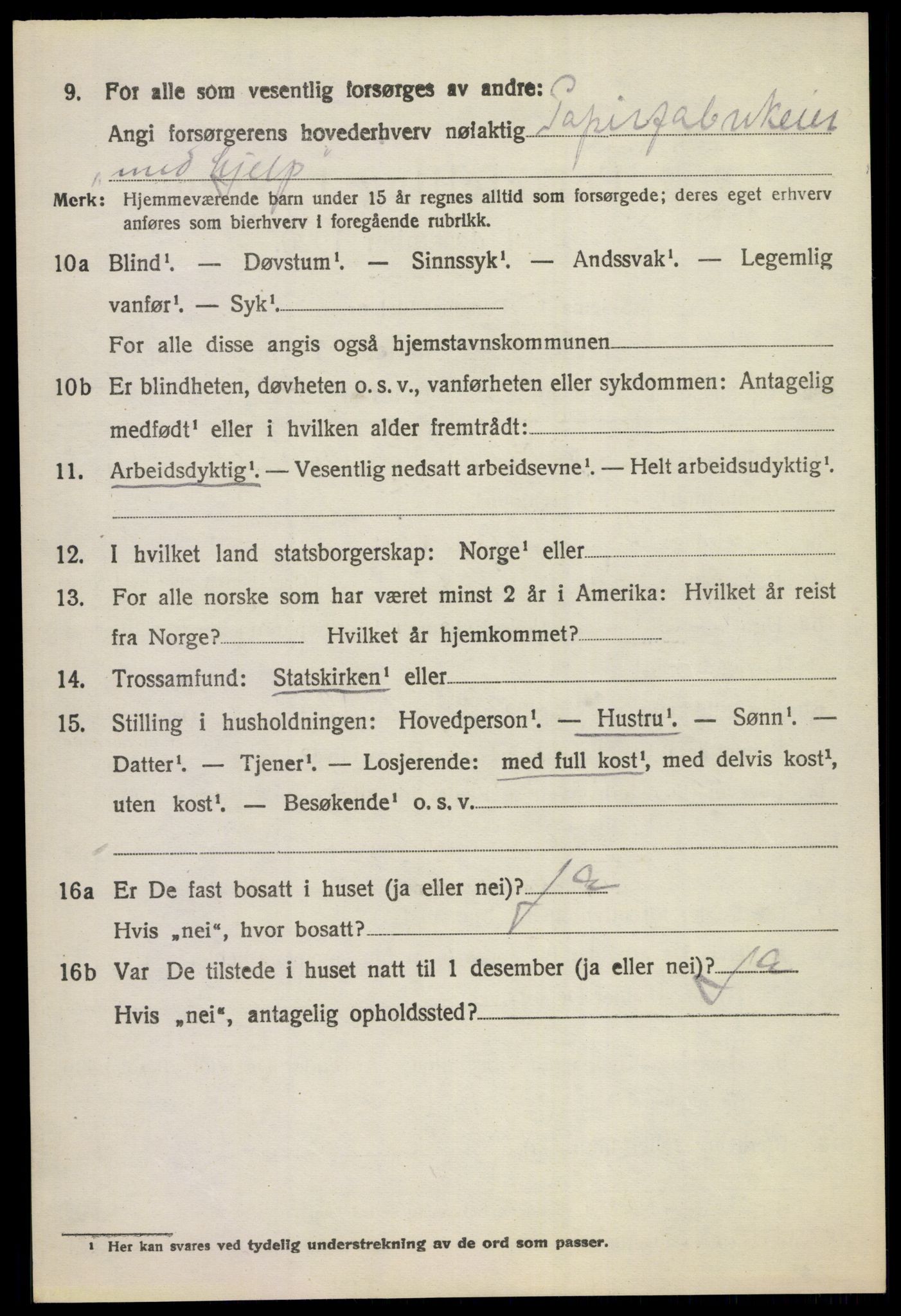 SAKO, 1920 census for Norderhov, 1920, p. 15231