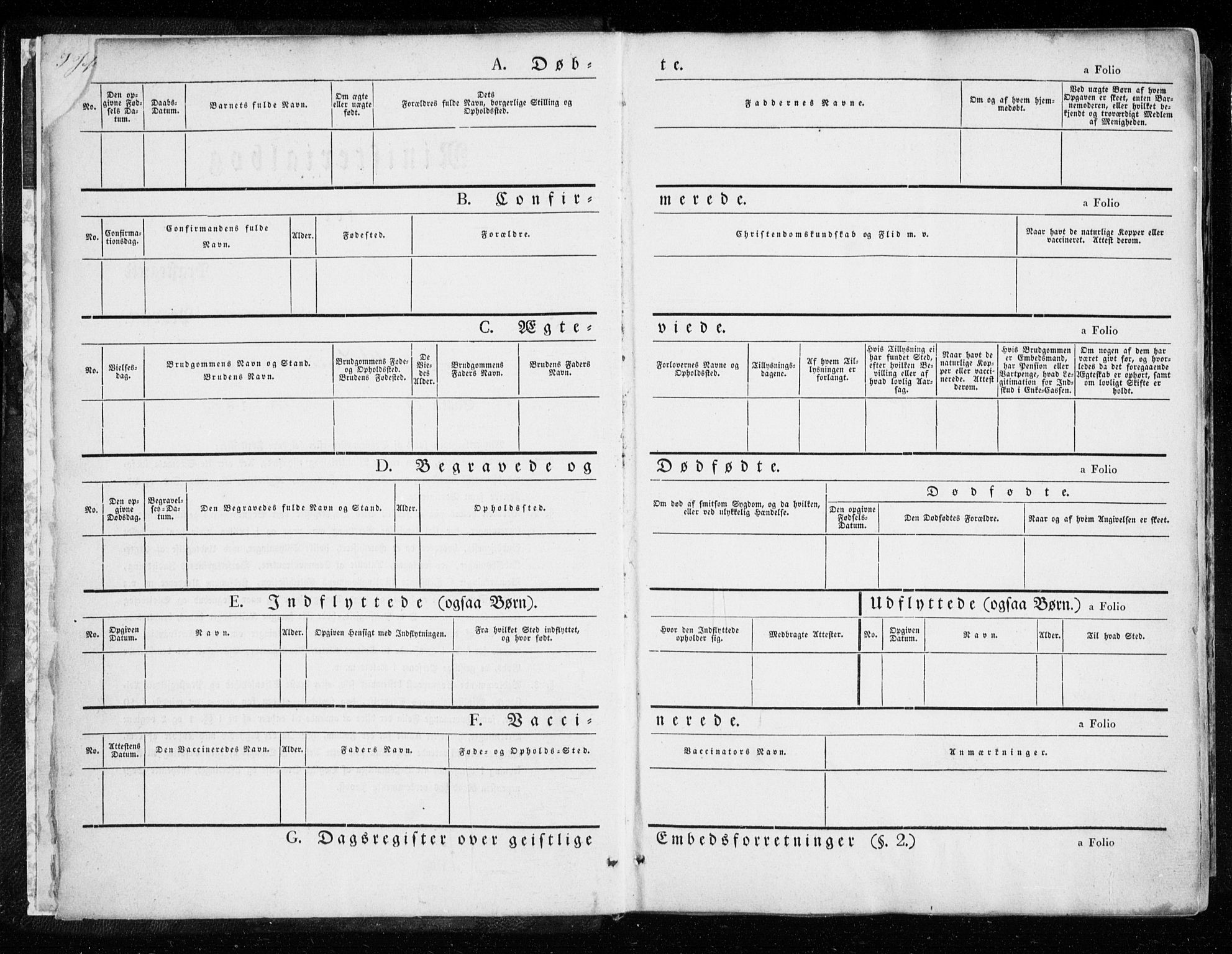 Hammerfest sokneprestkontor, AV/SATØ-S-1347/H/Ha/L0004.kirke: Parish register (official) no. 4, 1843-1856