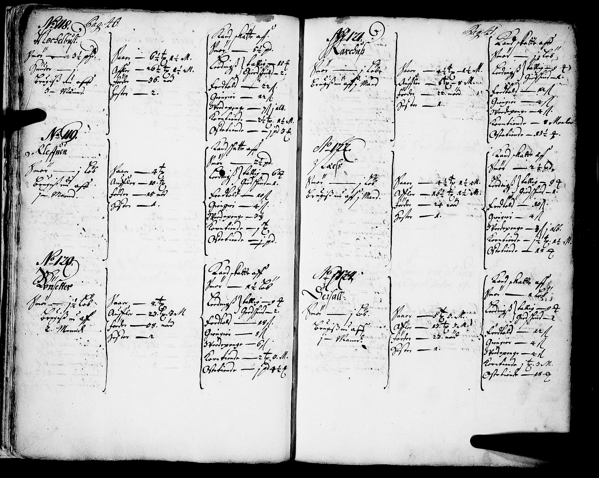 Rentekammeret inntil 1814, Realistisk ordnet avdeling, RA/EA-4070/N/Nb/Nba/L0043: Sunnfjord fogderi, 1667, p. 40-41