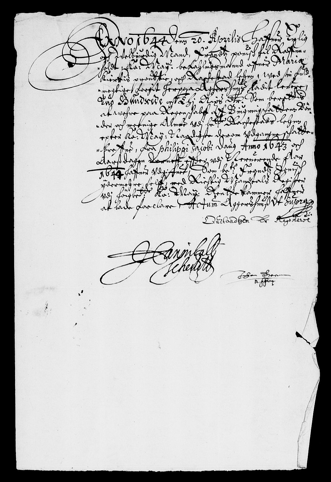 Rentekammeret inntil 1814, Reviderte regnskaper, Lensregnskaper, AV/RA-EA-5023/R/Rb/Rbd/L0004: Maria kirke prosti gods og Rakkestad len, 1641-1644