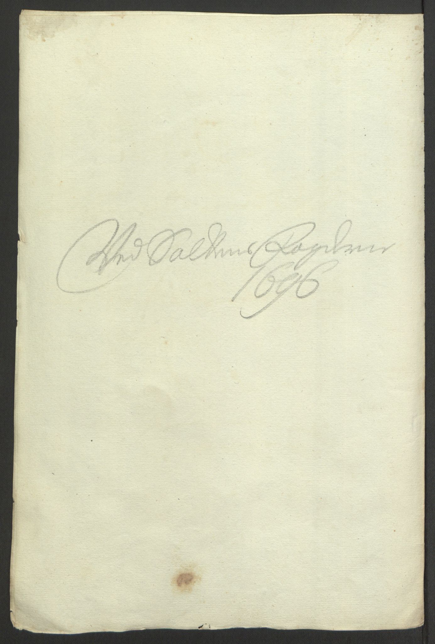 Rentekammeret inntil 1814, Reviderte regnskaper, Fogderegnskap, RA/EA-4092/R66/L4578: Fogderegnskap Salten, 1694-1696, p. 235