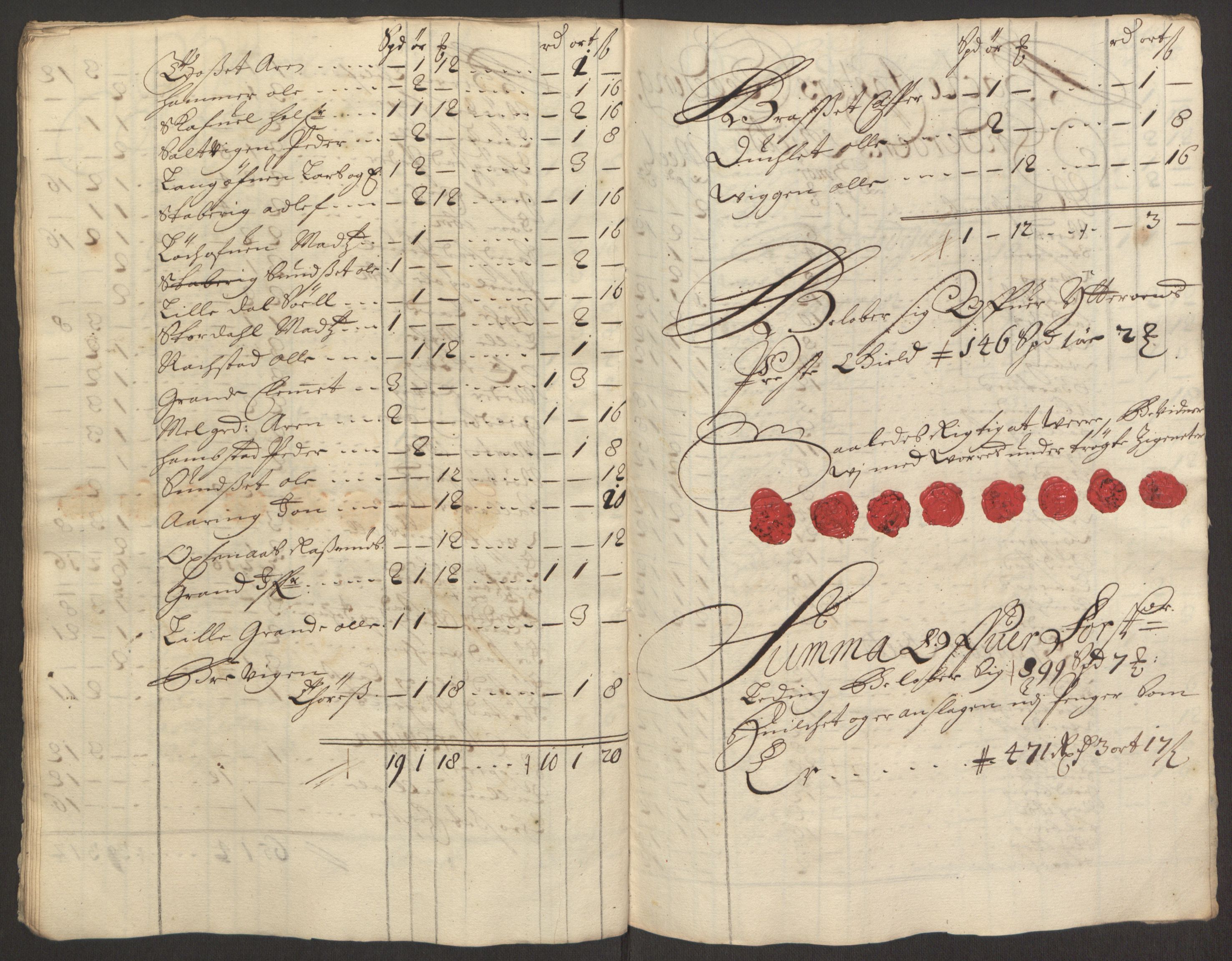 Rentekammeret inntil 1814, Reviderte regnskaper, Fogderegnskap, AV/RA-EA-4092/R63/L4308: Fogderegnskap Inderøy, 1692-1694, p. 494