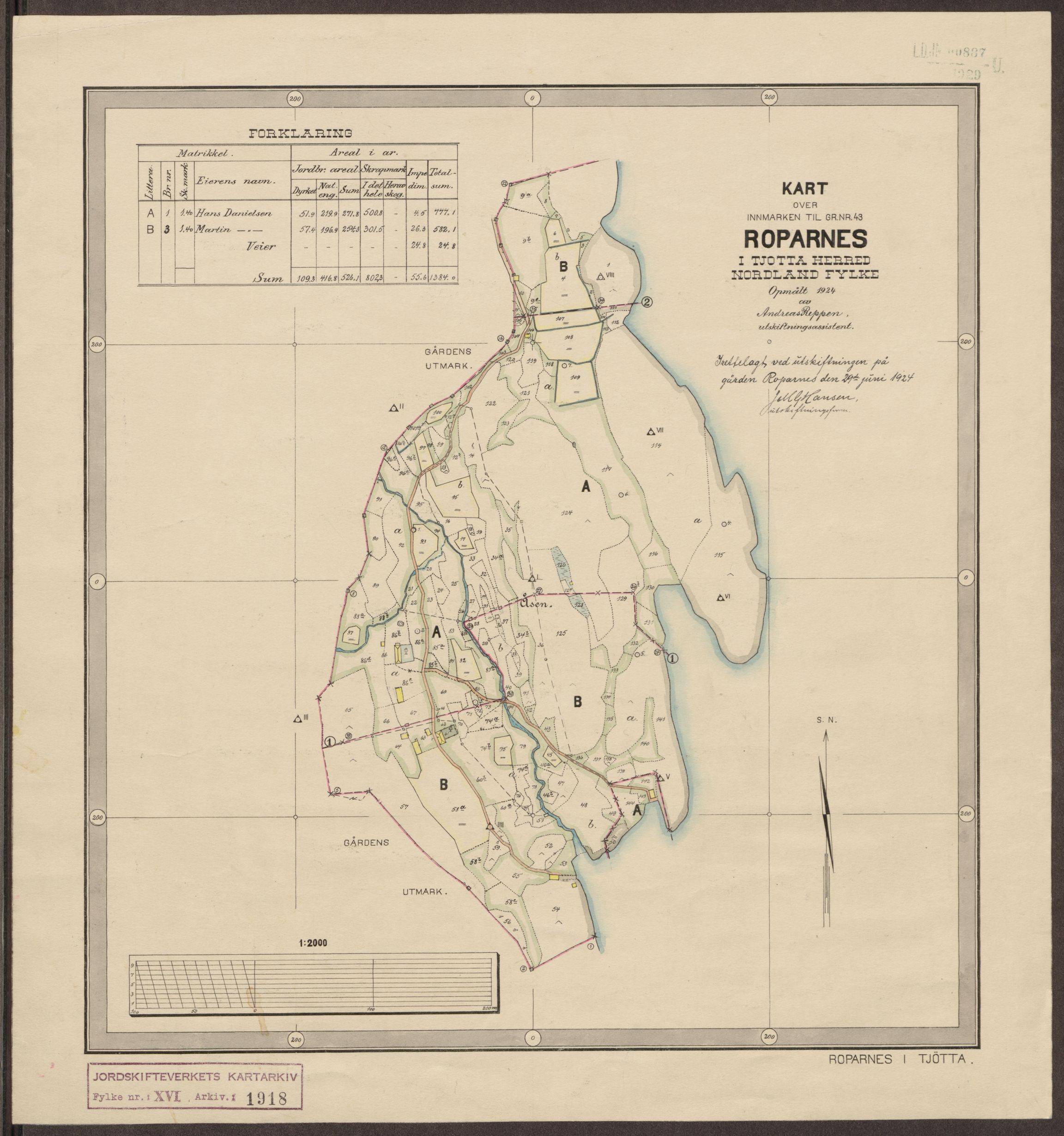 Jordskifteverkets kartarkiv, RA/S-3929/T, 1859-1988, p. 2321