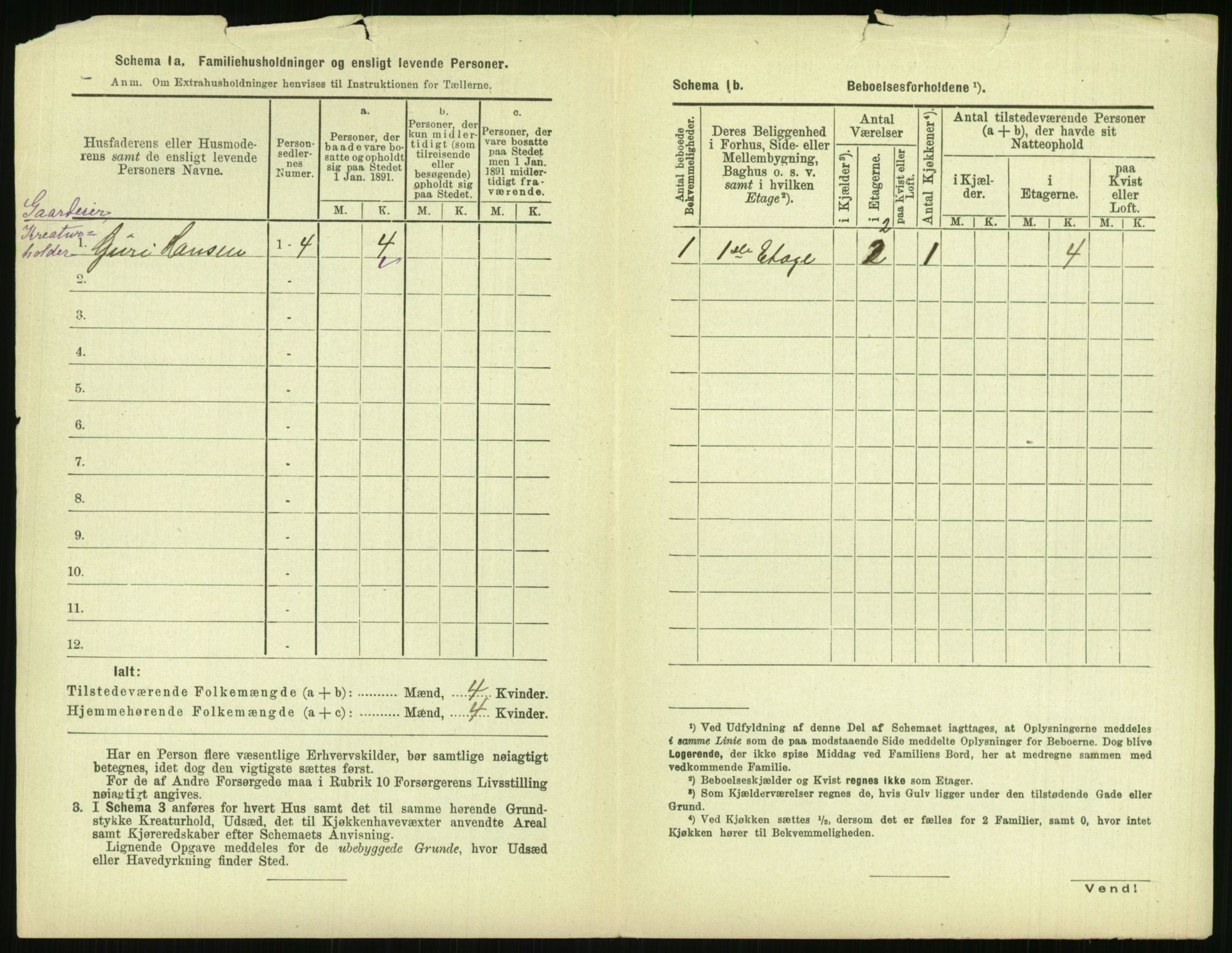 RA, 1891 census for 0301 Kristiania, 1891, p. 142832