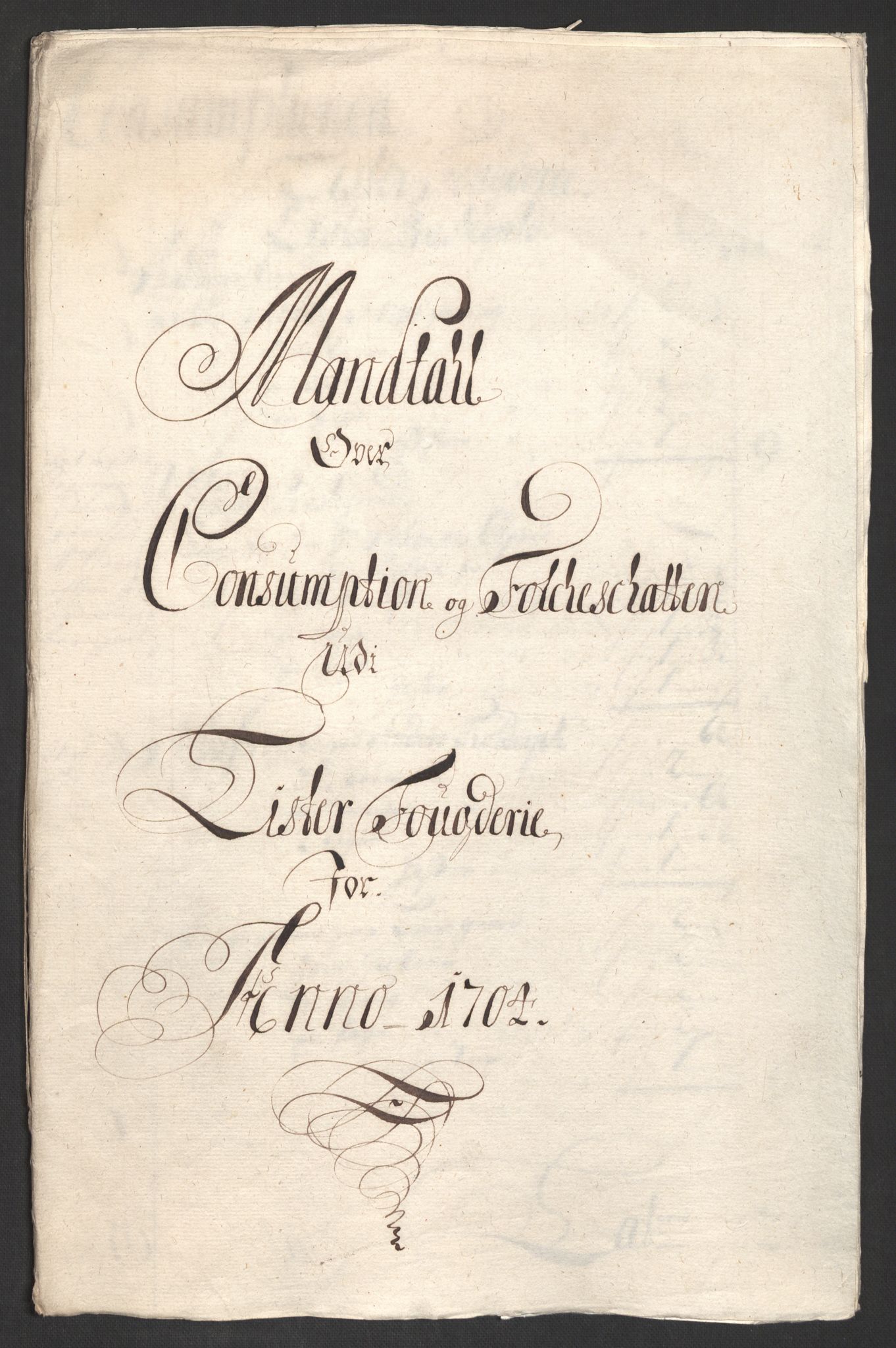 Rentekammeret inntil 1814, Reviderte regnskaper, Fogderegnskap, AV/RA-EA-4092/R43/L2550: Fogderegnskap Lista og Mandal, 1703-1704, p. 272