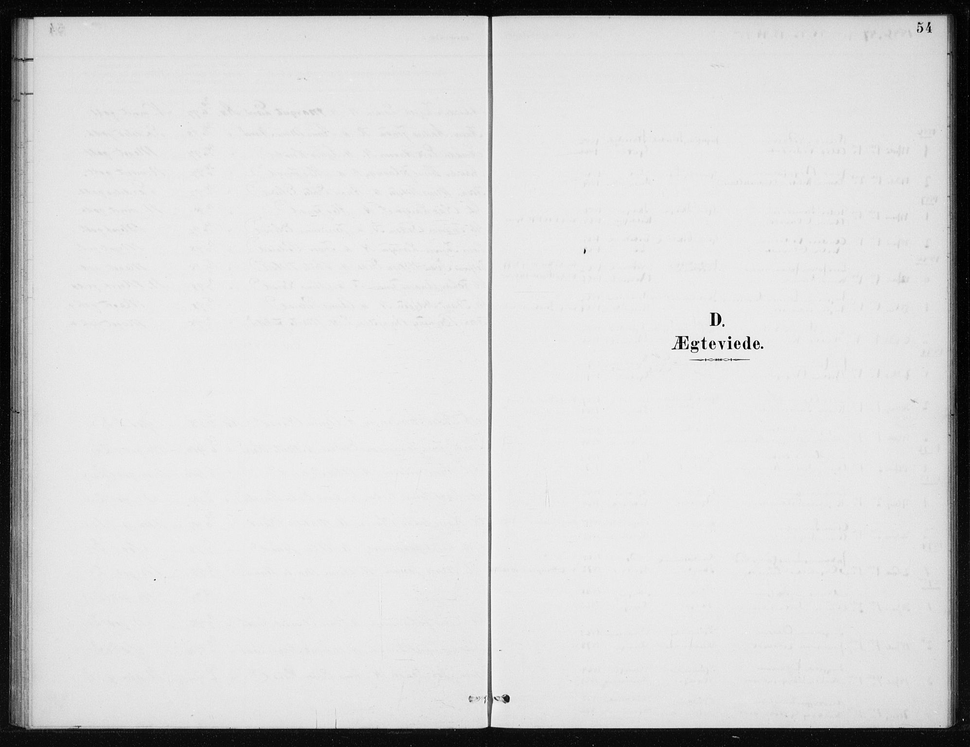 Kvinnherad sokneprestembete, SAB/A-76401/H/Haa: Parish register (official) no. C 1, 1885-1912, p. 54