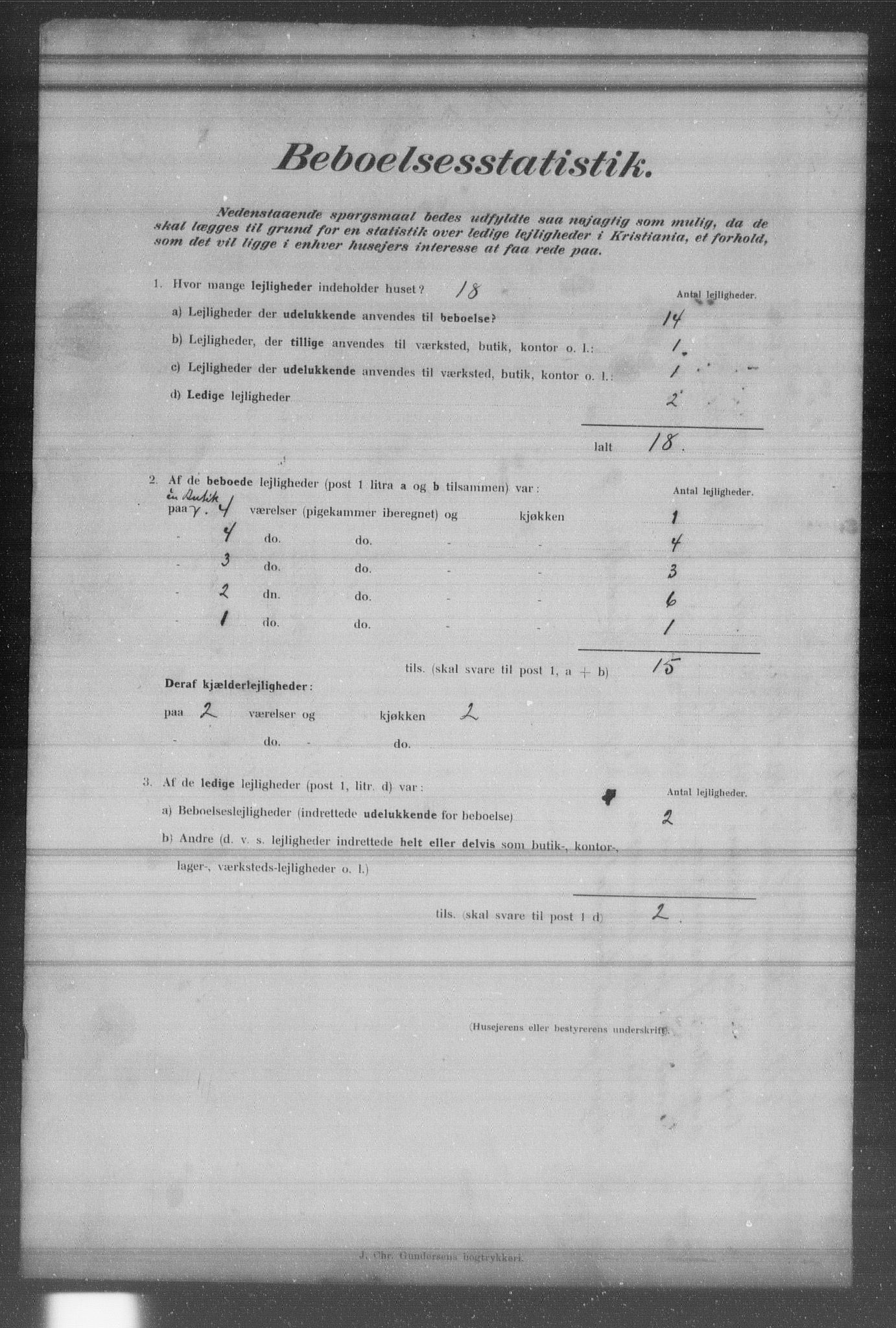 OBA, Municipal Census 1902 for Kristiania, 1902, p. 19604