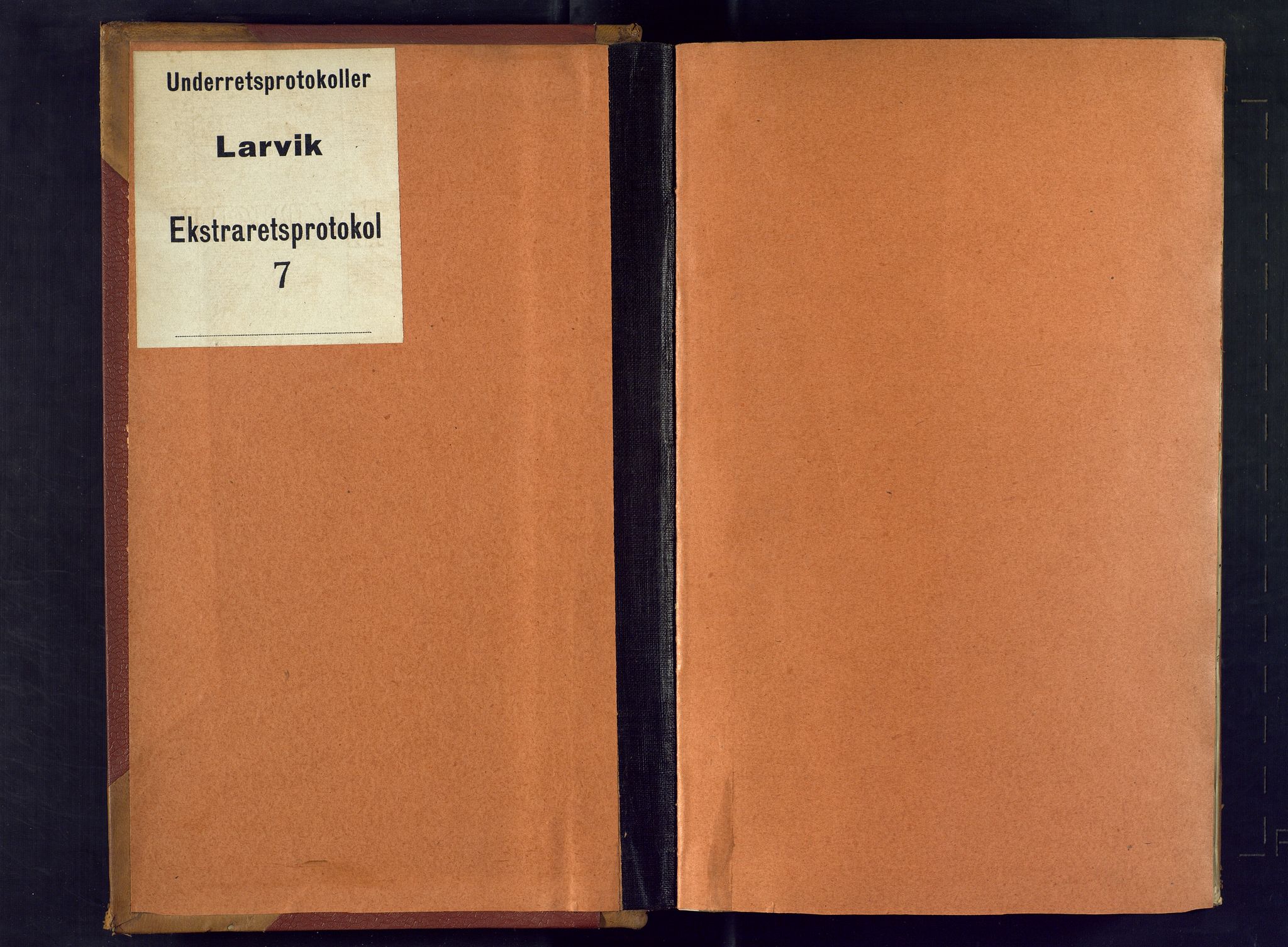 Larvik sorenskriveri, SAKO/A-83/F/Fc/L0007: Ekstrarettsprotokoll, 1846-1848