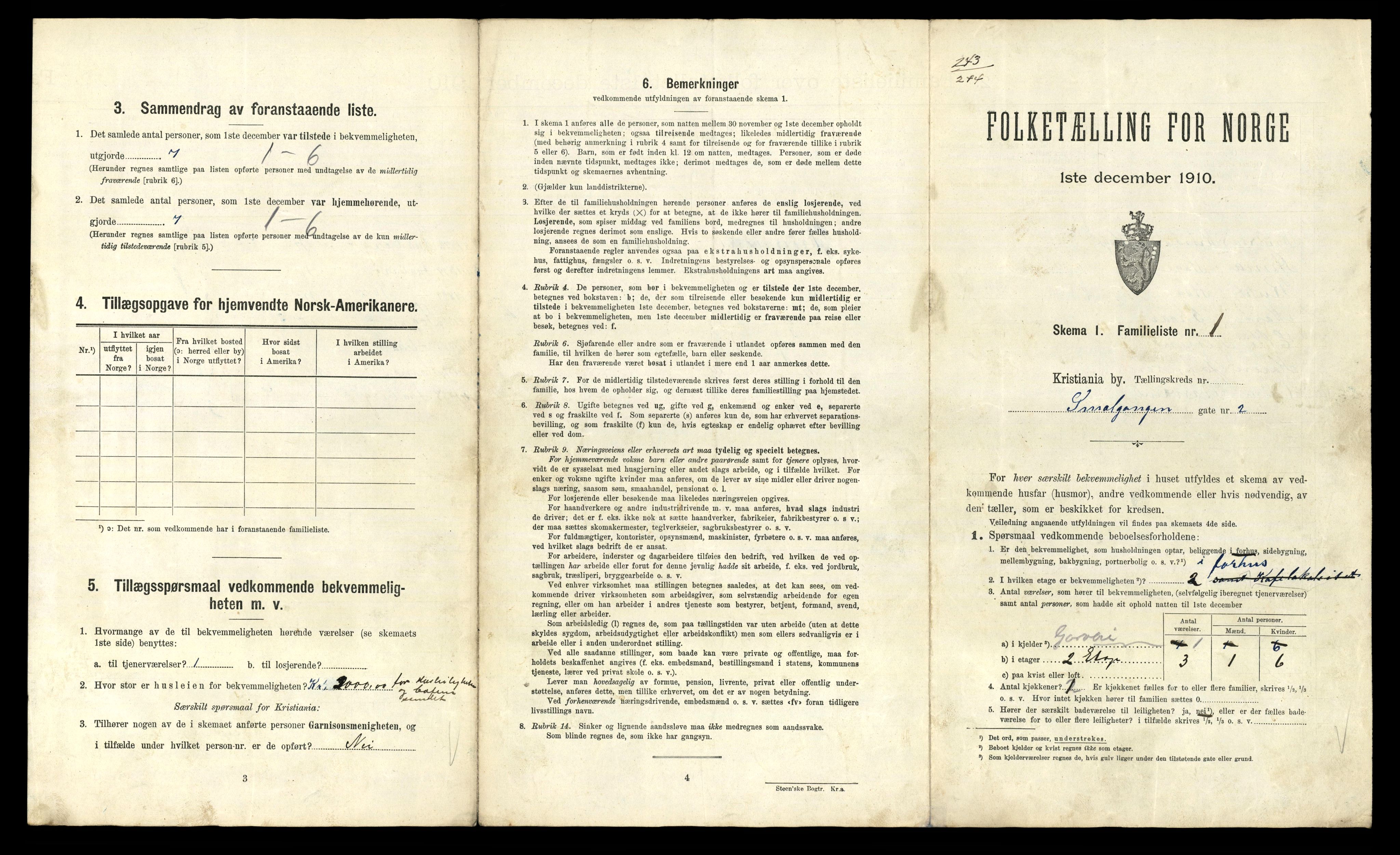 RA, 1910 census for Kristiania, 1910, p. 92757