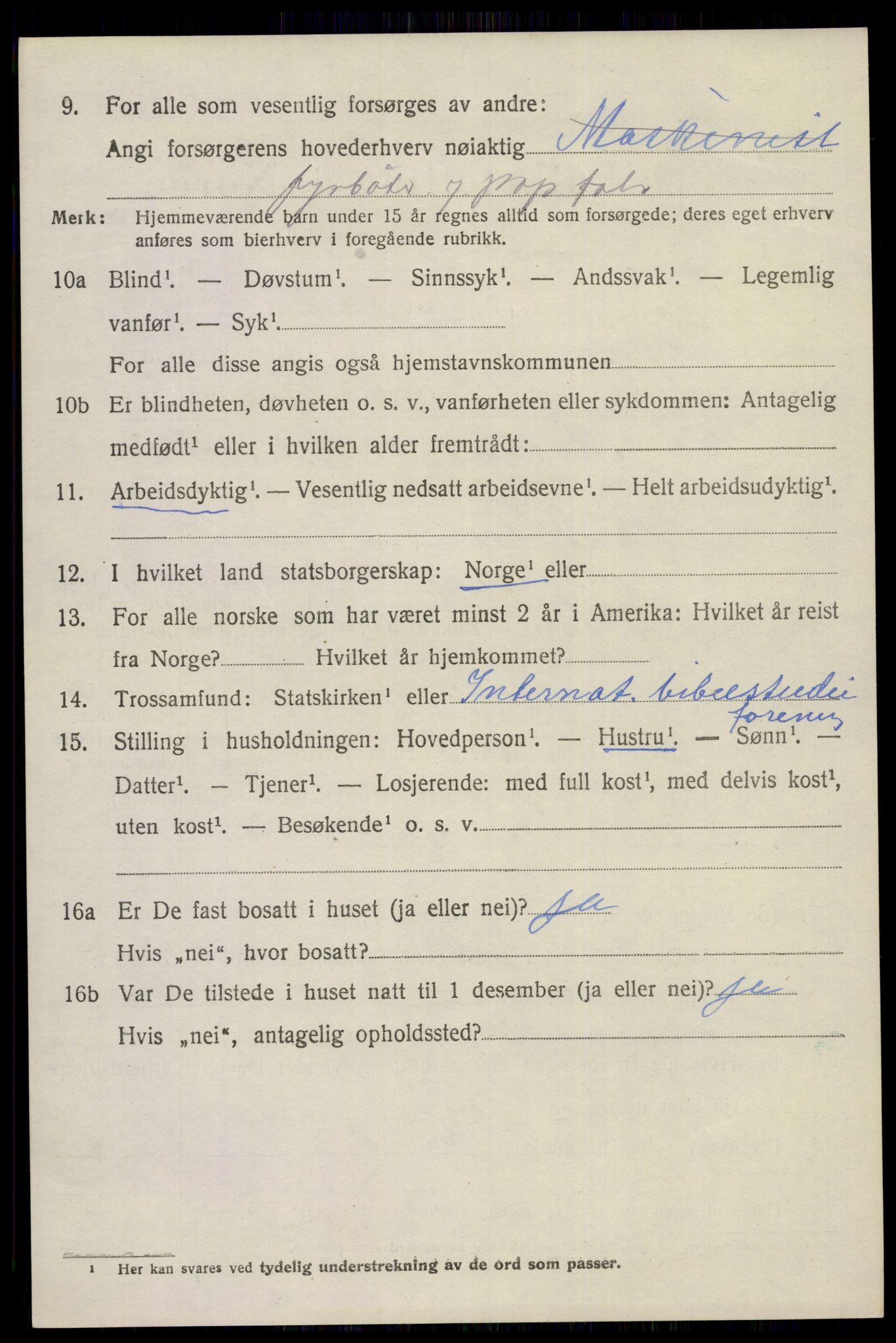 SAKO, 1920 census for Gjerpen, 1920, p. 17837