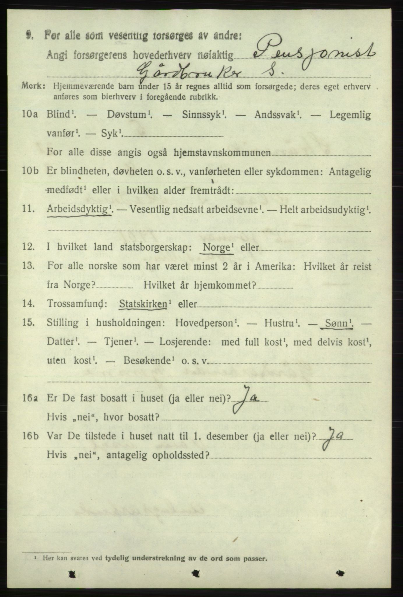 SAB, 1920 census for Skånevik, 1920, p. 8004