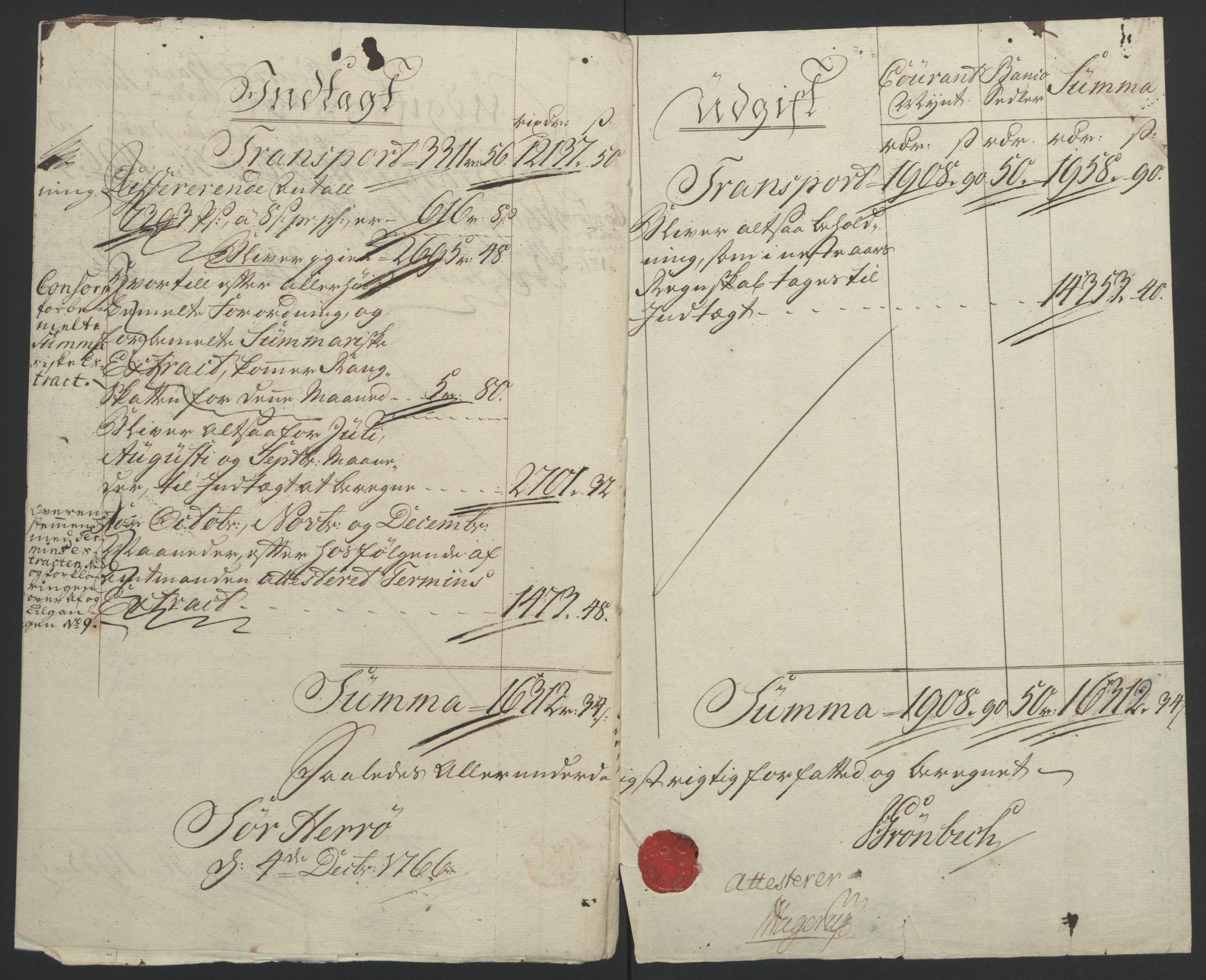 Rentekammeret inntil 1814, Reviderte regnskaper, Fogderegnskap, RA/EA-4092/R65/L4573: Ekstraskatten Helgeland, 1762-1772, p. 51