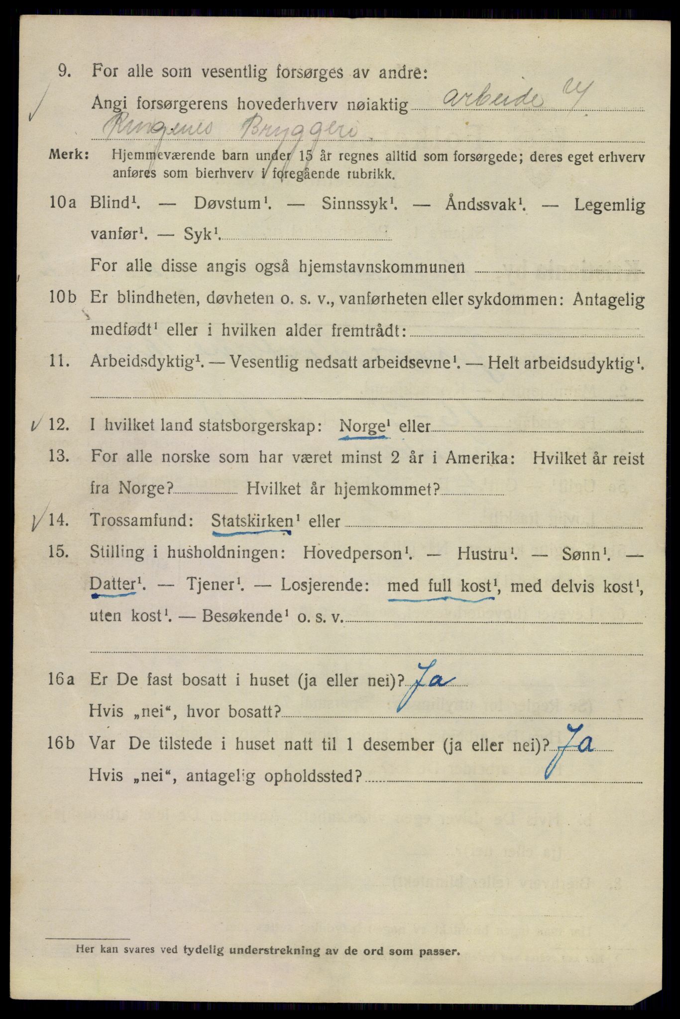 SAO, 1920 census for Kristiania, 1920, p. 352120