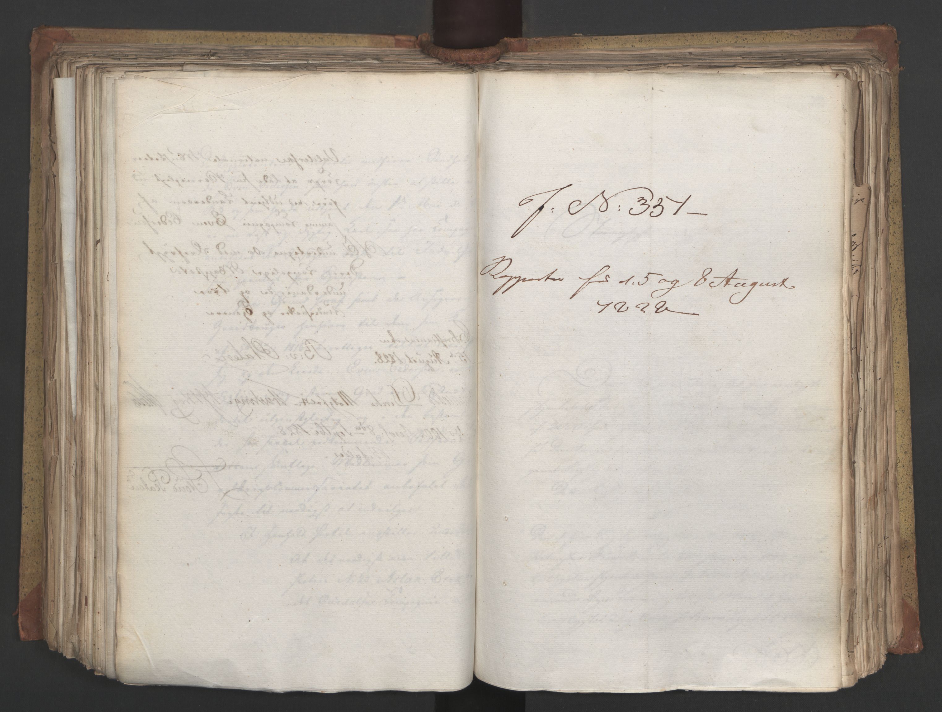 Statsrådsavdelingen i Stockholm, AV/RA-S-1003/D/Da/L0055: Regjeringsinnstillinger nr. 231-435, 1828, p. 401