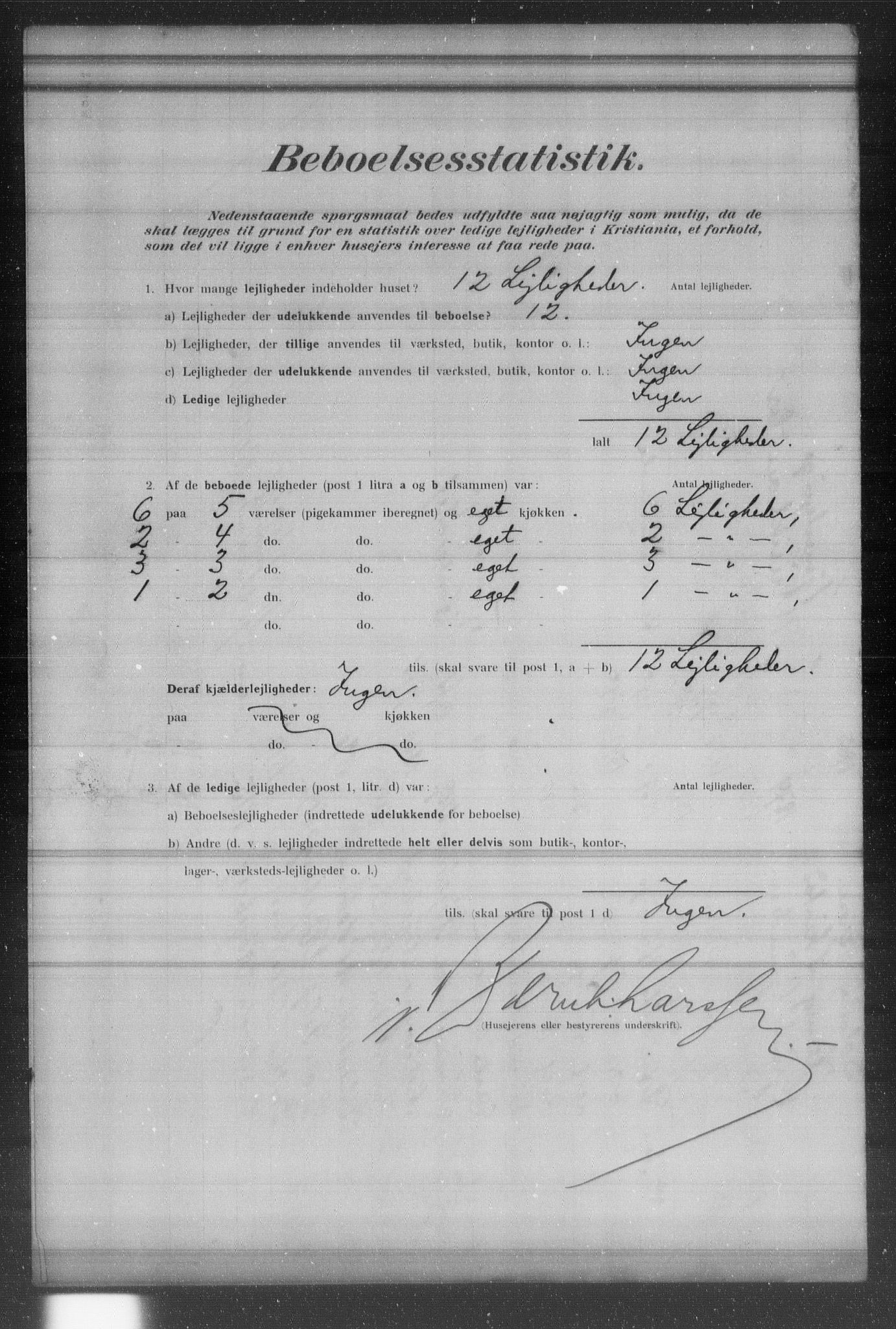 OBA, Municipal Census 1902 for Kristiania, 1902, p. 18533