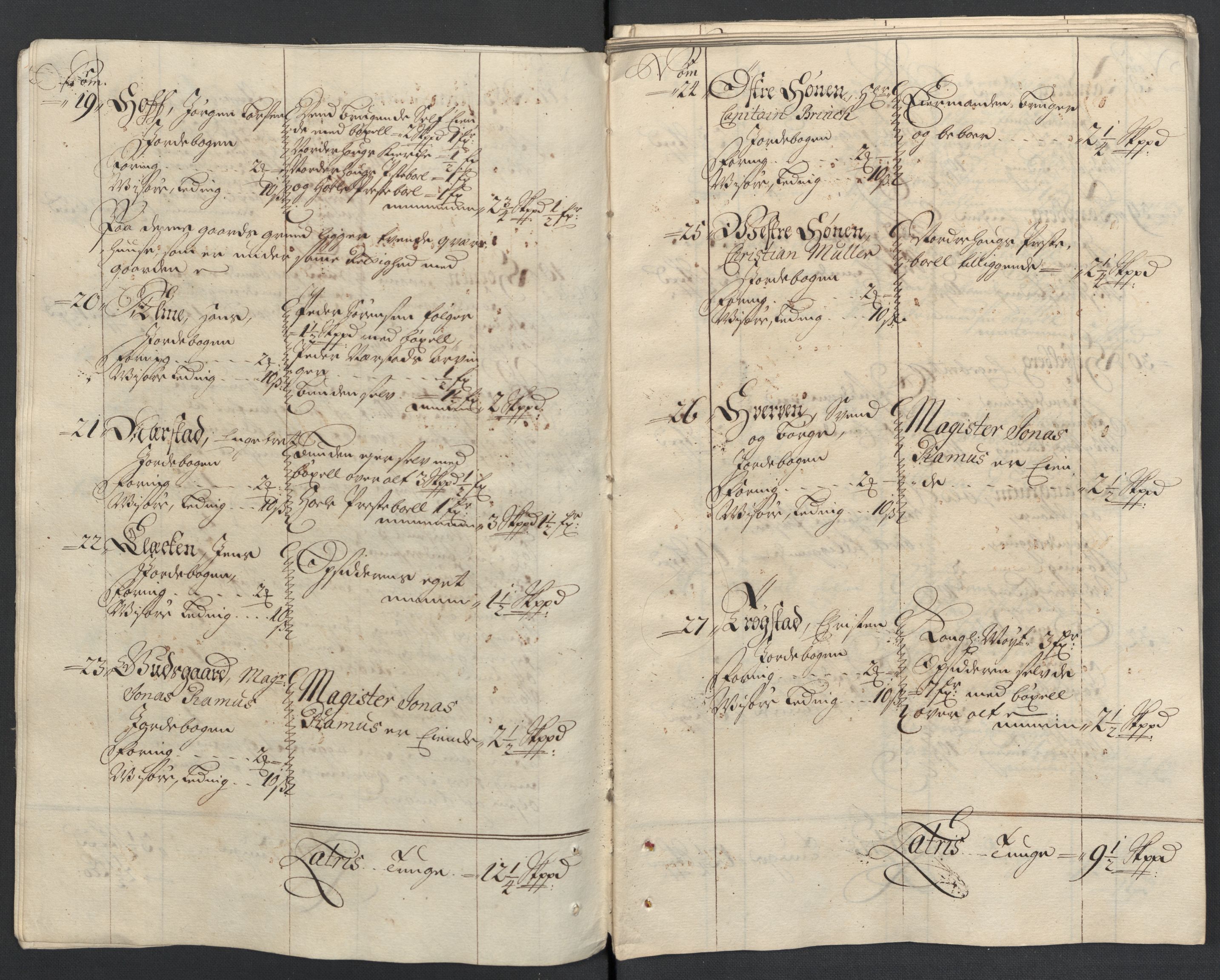 Rentekammeret inntil 1814, Reviderte regnskaper, Fogderegnskap, RA/EA-4092/R22/L1467: Fogderegnskap Ringerike, Hallingdal og Buskerud, 1708, p. 34