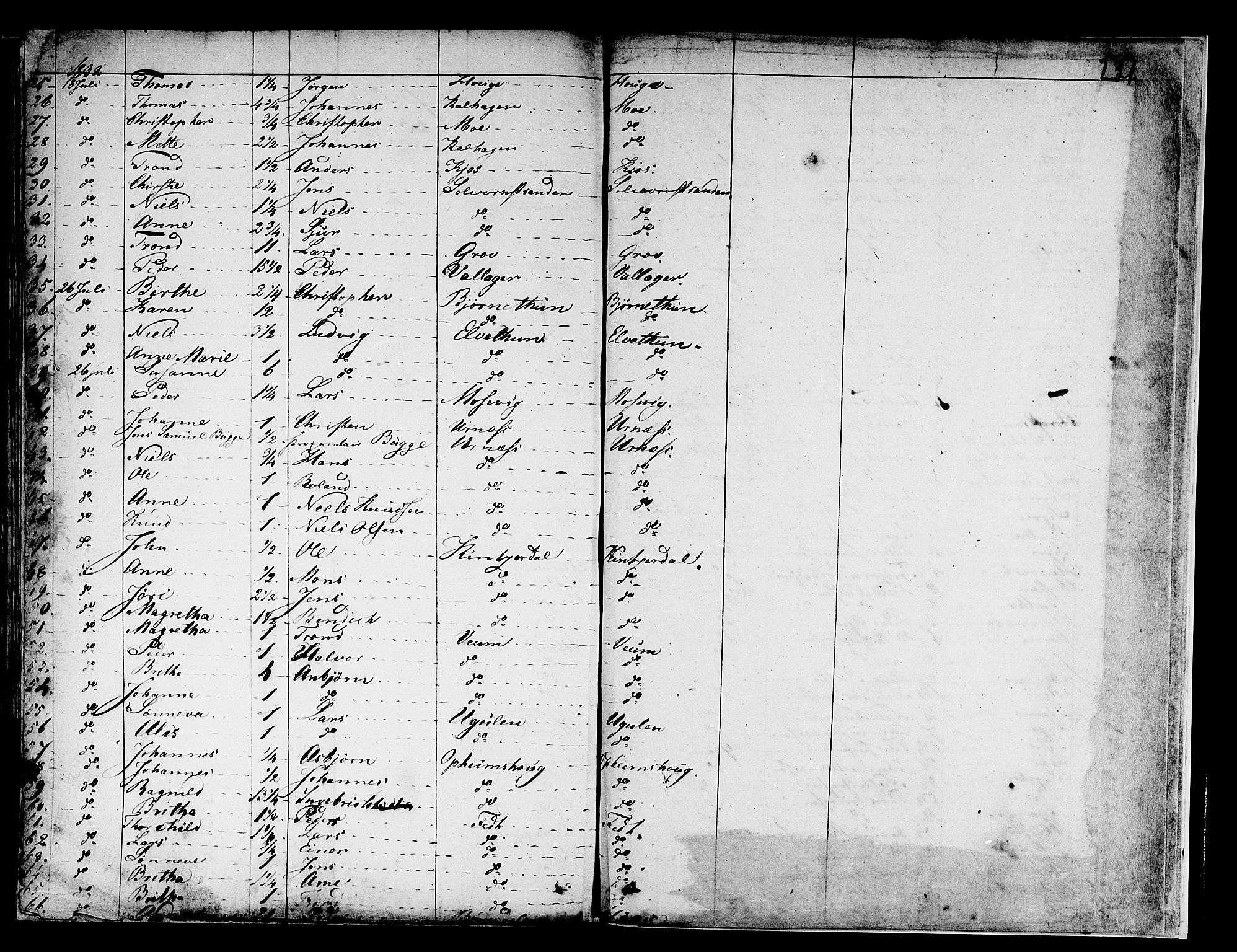 Hafslo sokneprestembete, AV/SAB-A-80301/H/Haa/Haaa/L0004: Parish register (official) no. A 4, 1821-1834, p. 231