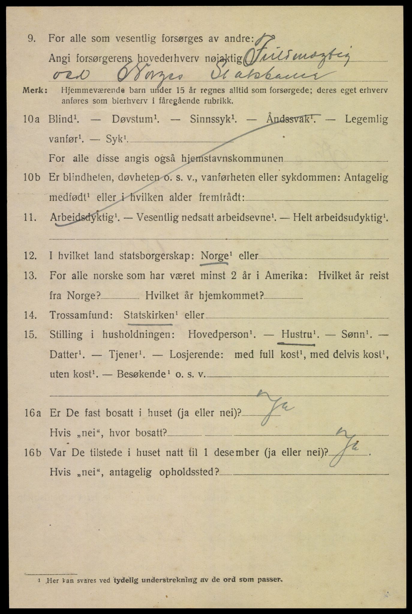 SAK, 1920 census for Kristiansand, 1920, p. 42802