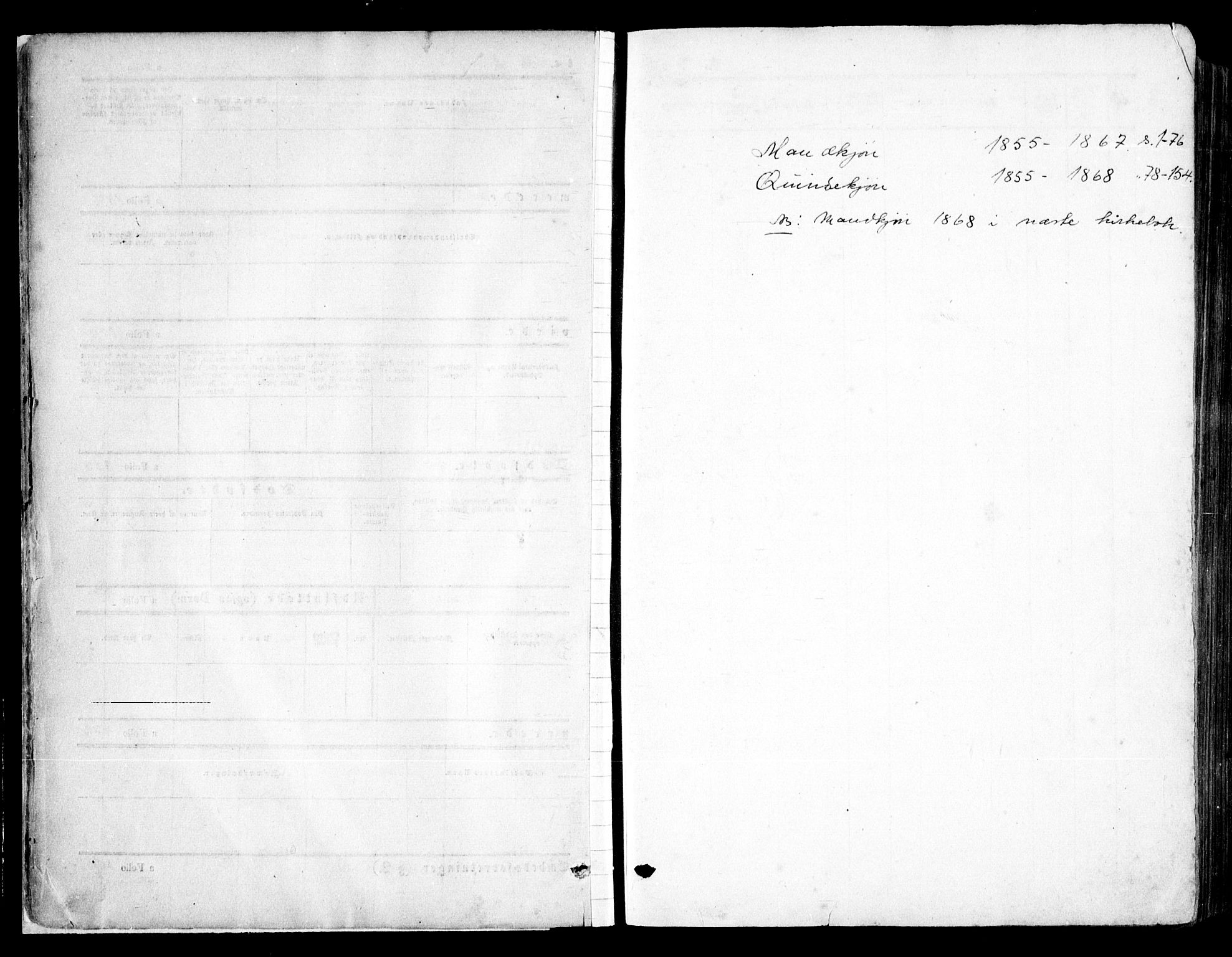 Arendal sokneprestkontor, Trefoldighet, AV/SAK-1111-0040/F/Fa/L0006: Parish register (official) no. A 6, 1855-1868