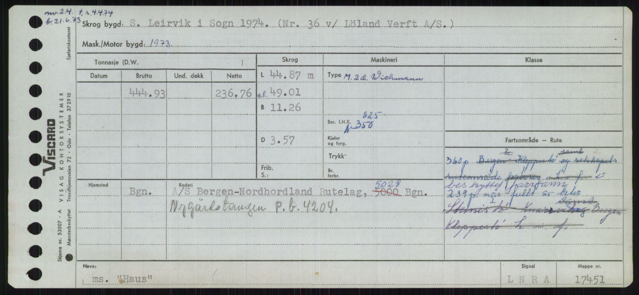 Sjøfartsdirektoratet med forløpere, Skipsmålingen, AV/RA-S-1627/H/Ha/L0002/0002: Fartøy, Eik-Hill / Fartøy, G-Hill, p. 571