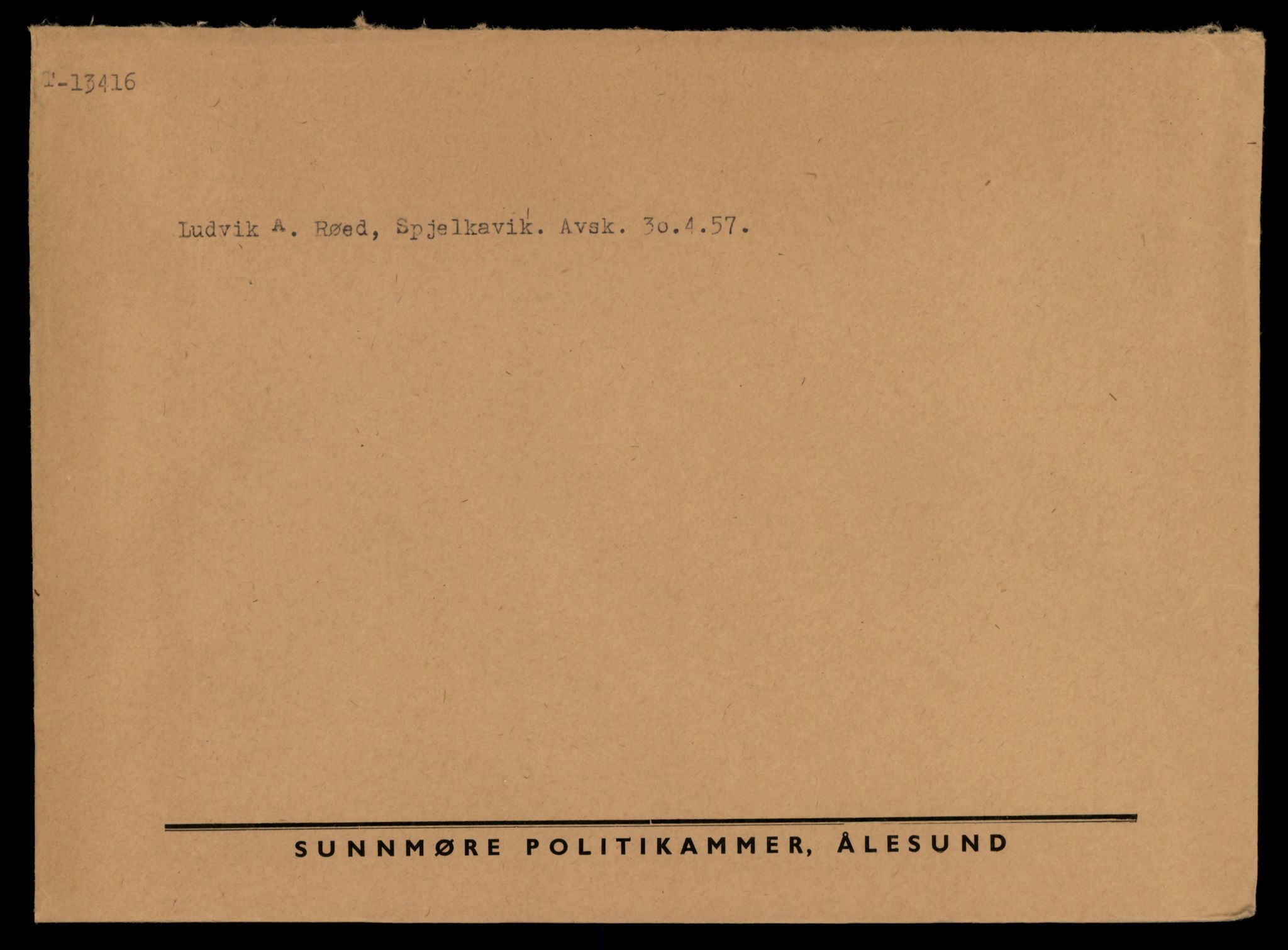 Møre og Romsdal vegkontor - Ålesund trafikkstasjon, AV/SAT-A-4099/F/Fe/L0039: Registreringskort for kjøretøy T 13361 - T 13530, 1927-1998, p. 937