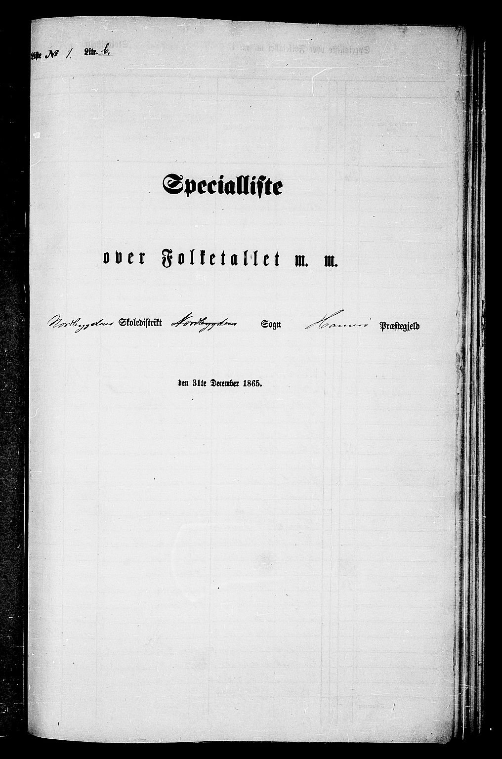 RA, 1865 census for Hamarøy, 1865, p. 18