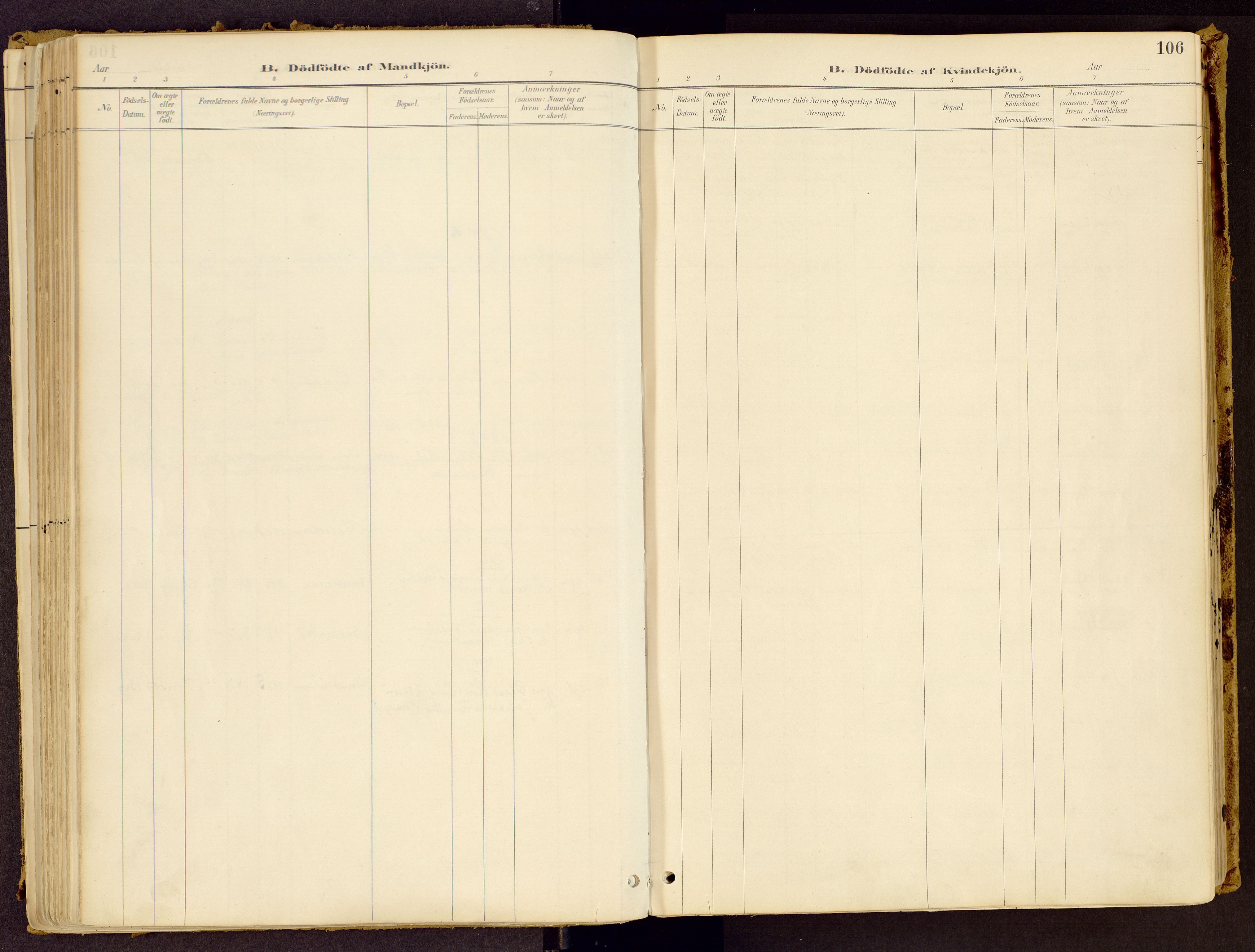 Vestre Gausdal prestekontor, AV/SAH-PREST-094/H/Ha/Haa/L0001: Parish register (official) no. 1, 1887-1914, p. 106