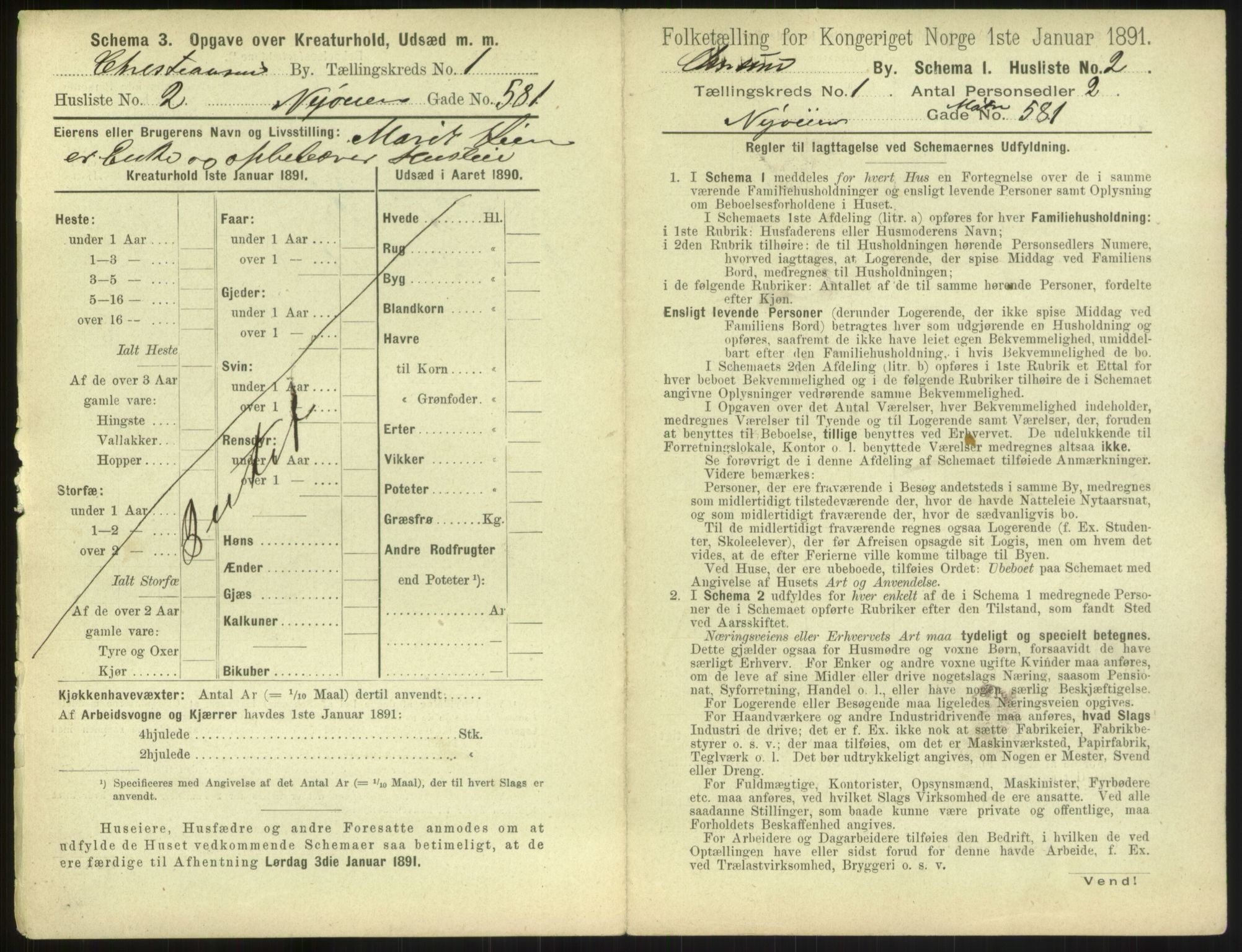 RA, 1891 census for 1503 Kristiansund, 1891, p. 48