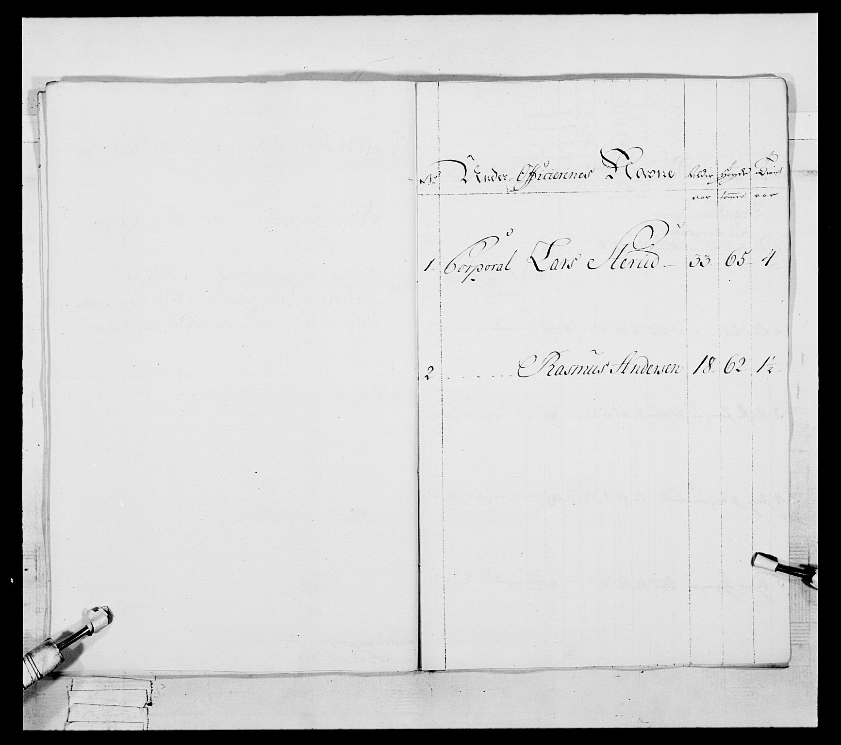 Generalitets- og kommissariatskollegiet, Det kongelige norske kommissariatskollegium, AV/RA-EA-5420/E/Eh/L0057: 1. Opplandske nasjonale infanteriregiment, 1769-1771, p. 561