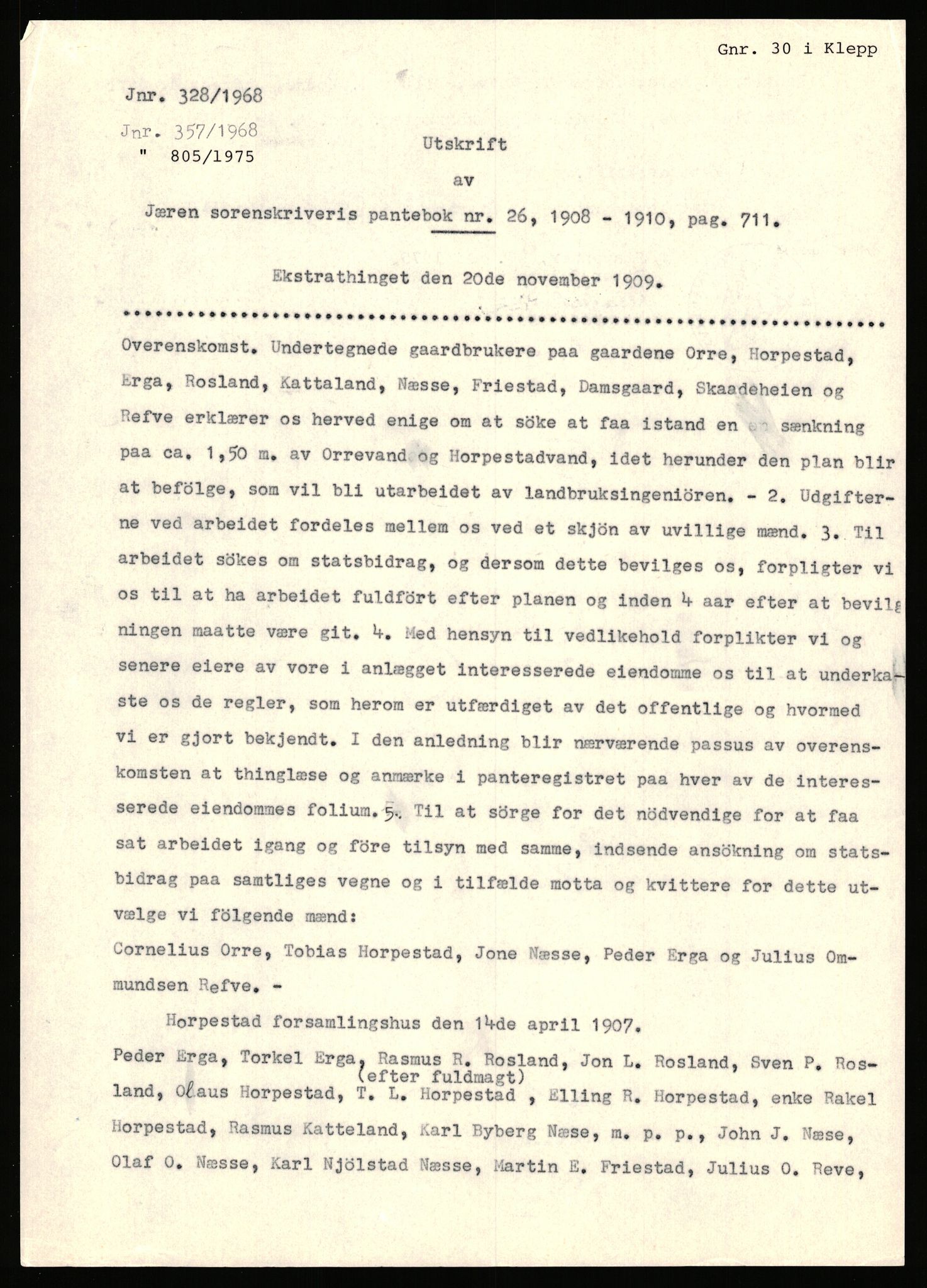 Statsarkivet i Stavanger, SAST/A-101971/03/Y/Yj/L0018: Avskrifter sortert etter gårdsnavn: Engelsvold - Espevold nedre, 1750-1930, p. 136