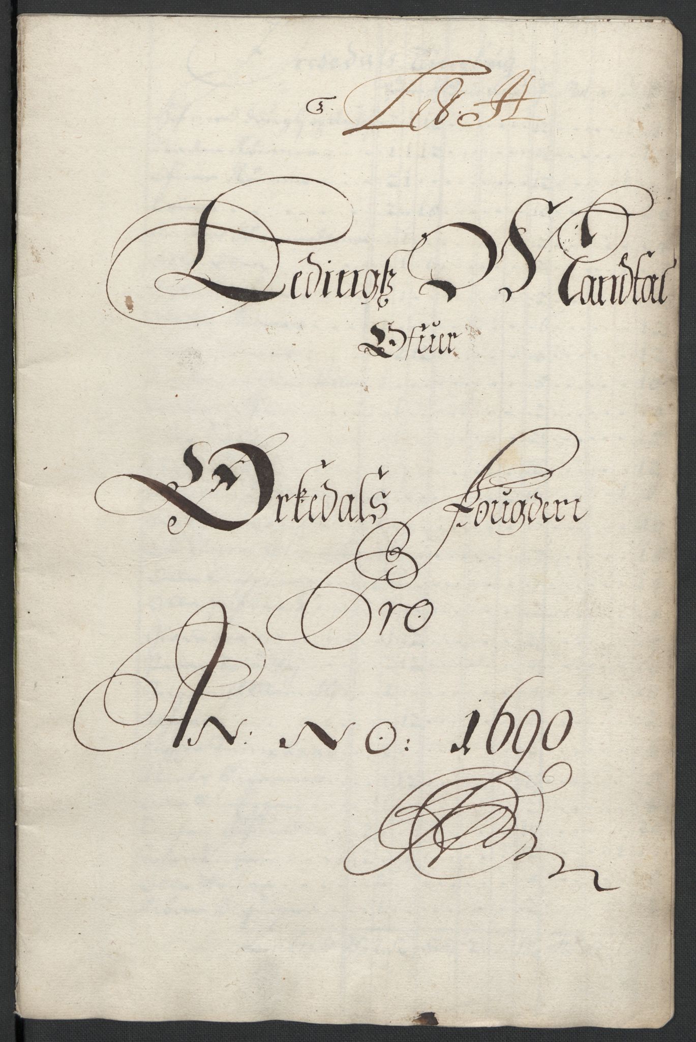 Rentekammeret inntil 1814, Reviderte regnskaper, Fogderegnskap, RA/EA-4092/R58/L3936: Fogderegnskap Orkdal, 1689-1690, p. 380