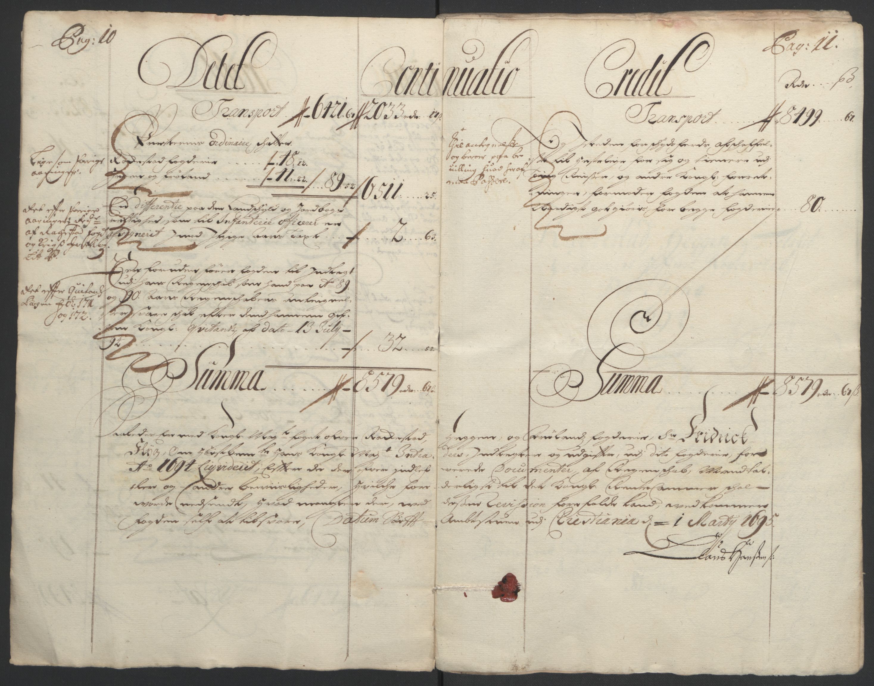 Rentekammeret inntil 1814, Reviderte regnskaper, Fogderegnskap, RA/EA-4092/R07/L0284: Fogderegnskap Rakkestad, Heggen og Frøland, 1694, p. 10