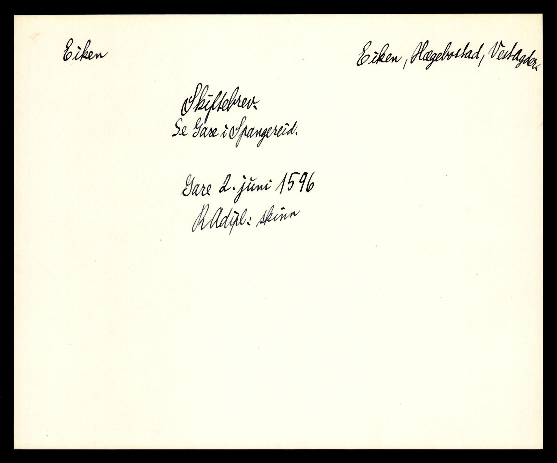 Riksarkivets diplomsamling, AV/RA-EA-5965/F35/F35e/L0026: Registreringssedler Vest-Agder 2, 1400-1700, p. 249